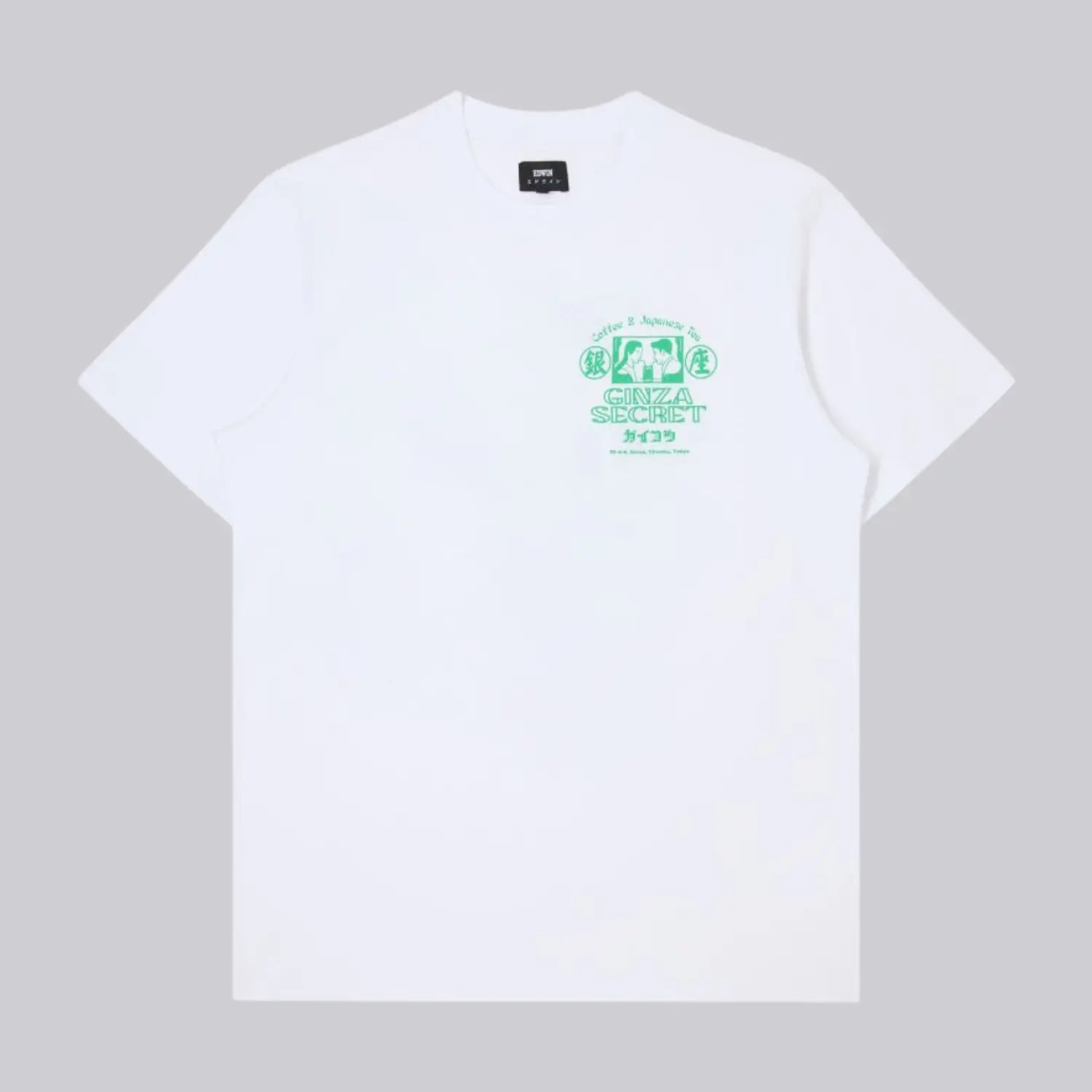 T-SHIRT GINZA SECRET BLANC EDWIN -  Klubb