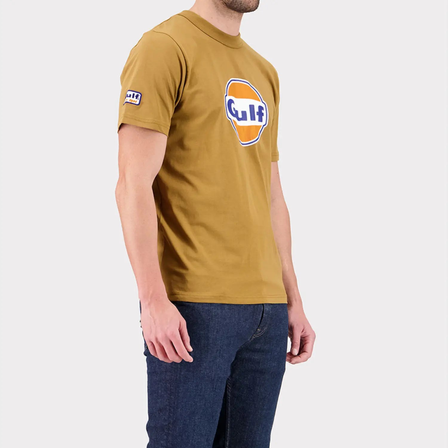 T-SHIRT LOGO CARAMEL GULF -  Klubb