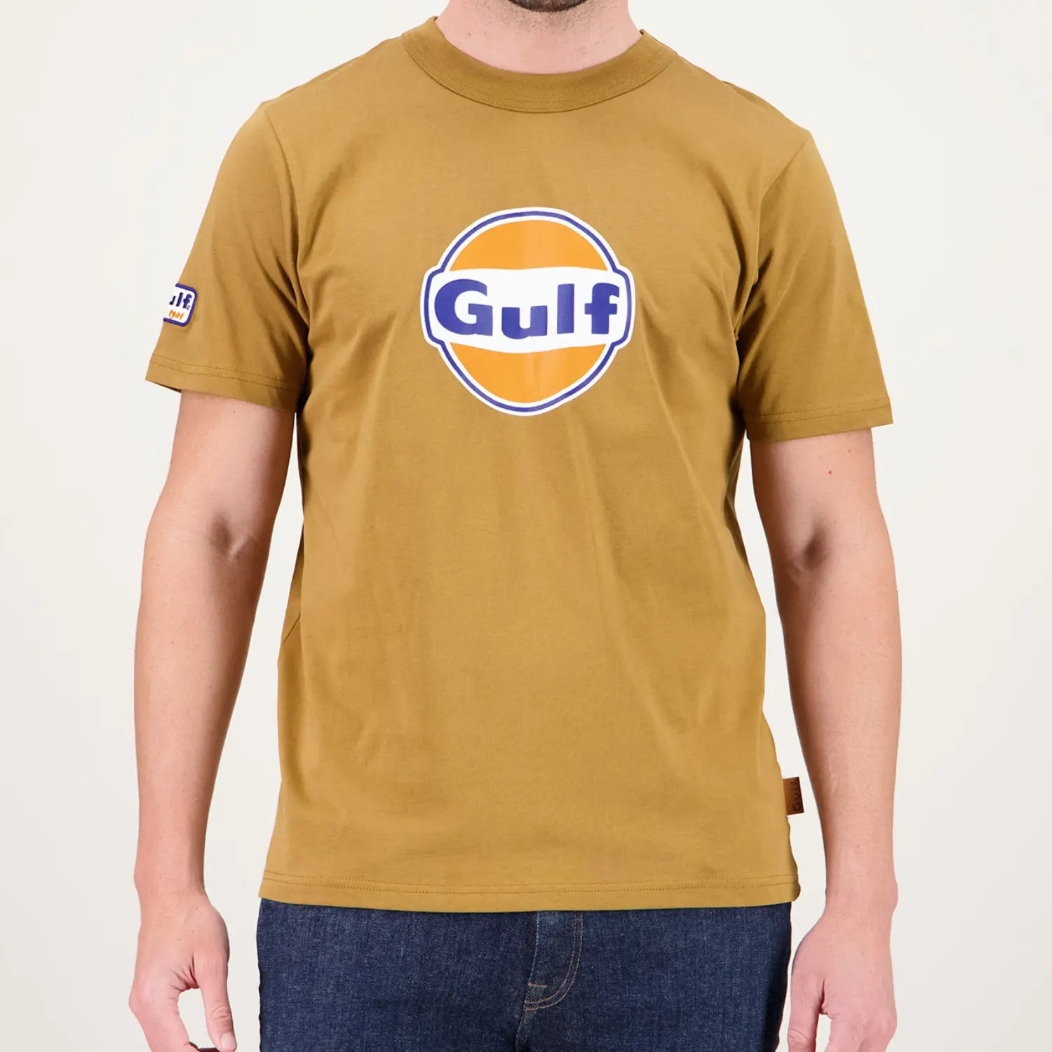 T-SHIRT LOGO CARAMEL GULF -  Klubb