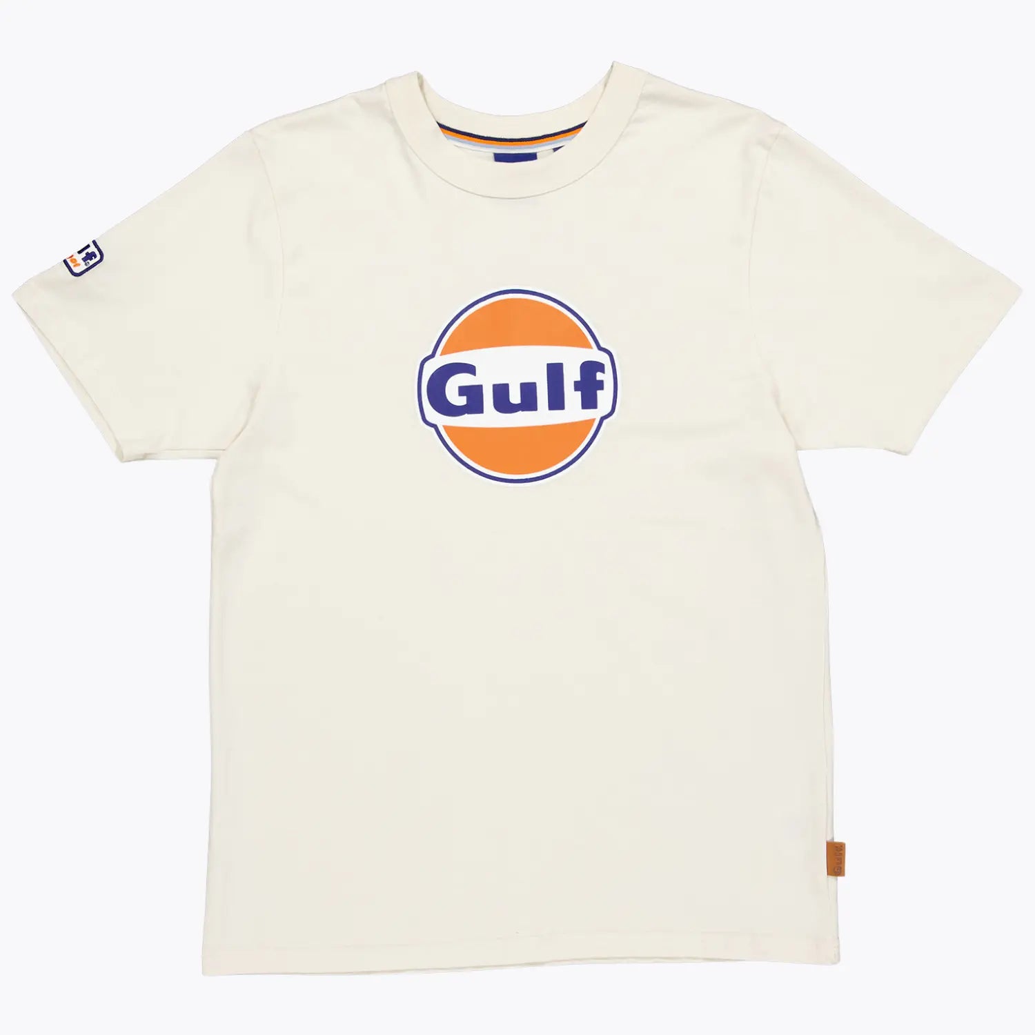 T-SHIRT LOGO ÉCRU GULF -  Klubb