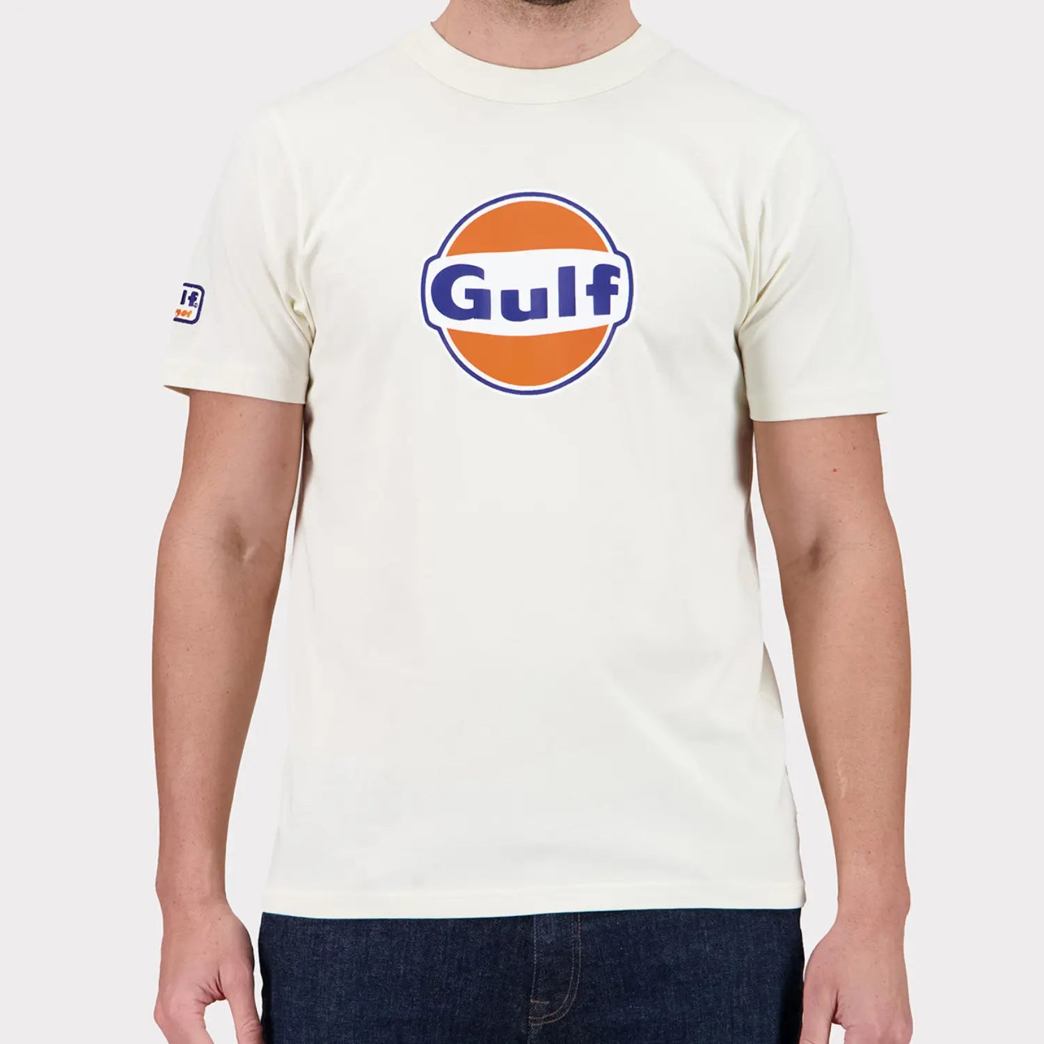 T-SHIRT LOGO ÉCRU GULF -  Klubb