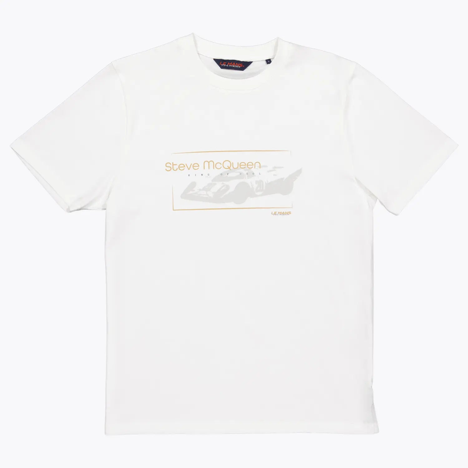 T-SHIRT SMQ CAR STEVE MCQUEEN LE MANS -  Klubb