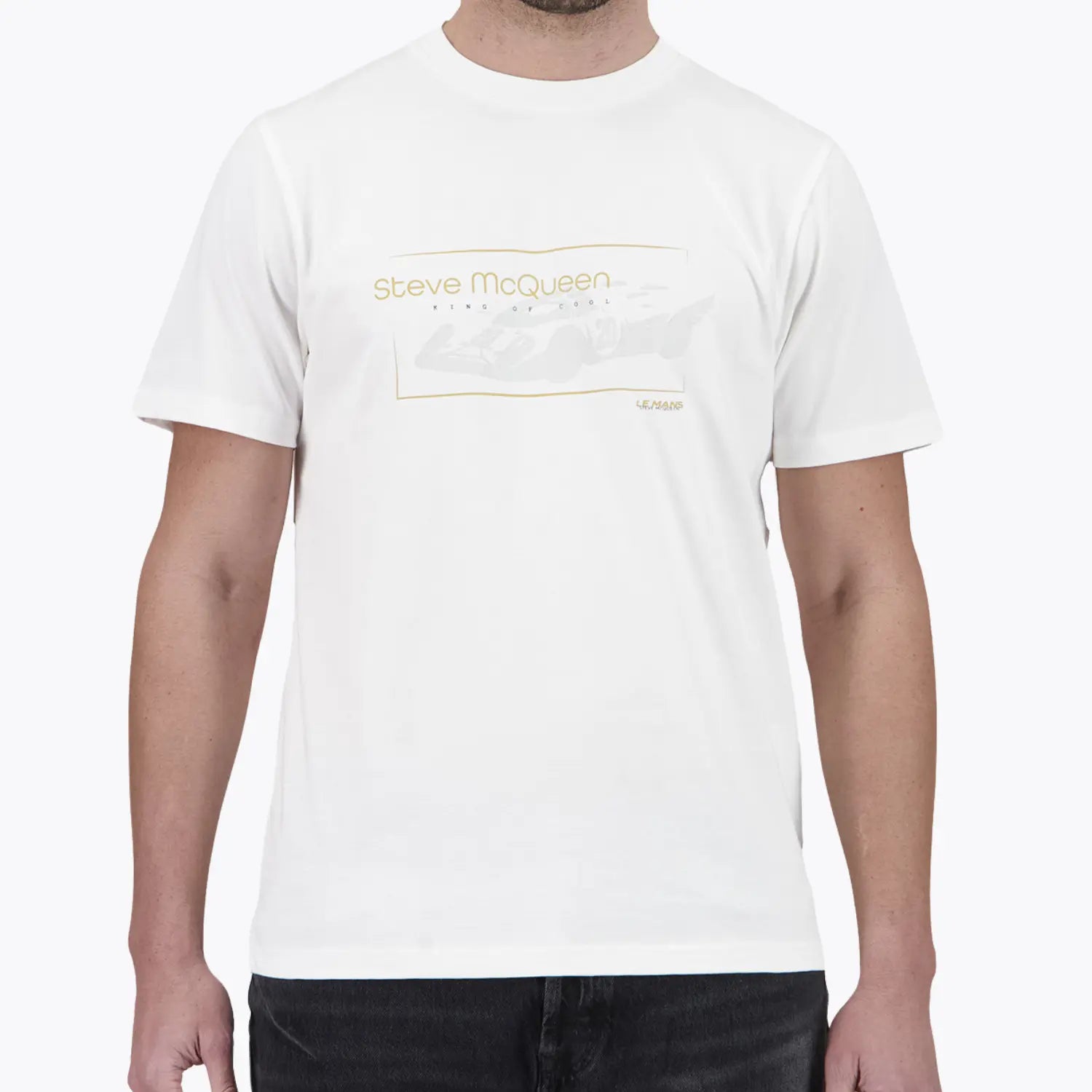 T-SHIRT SMQ CAR STEVE MCQUEEN LE MANS -  Klubb