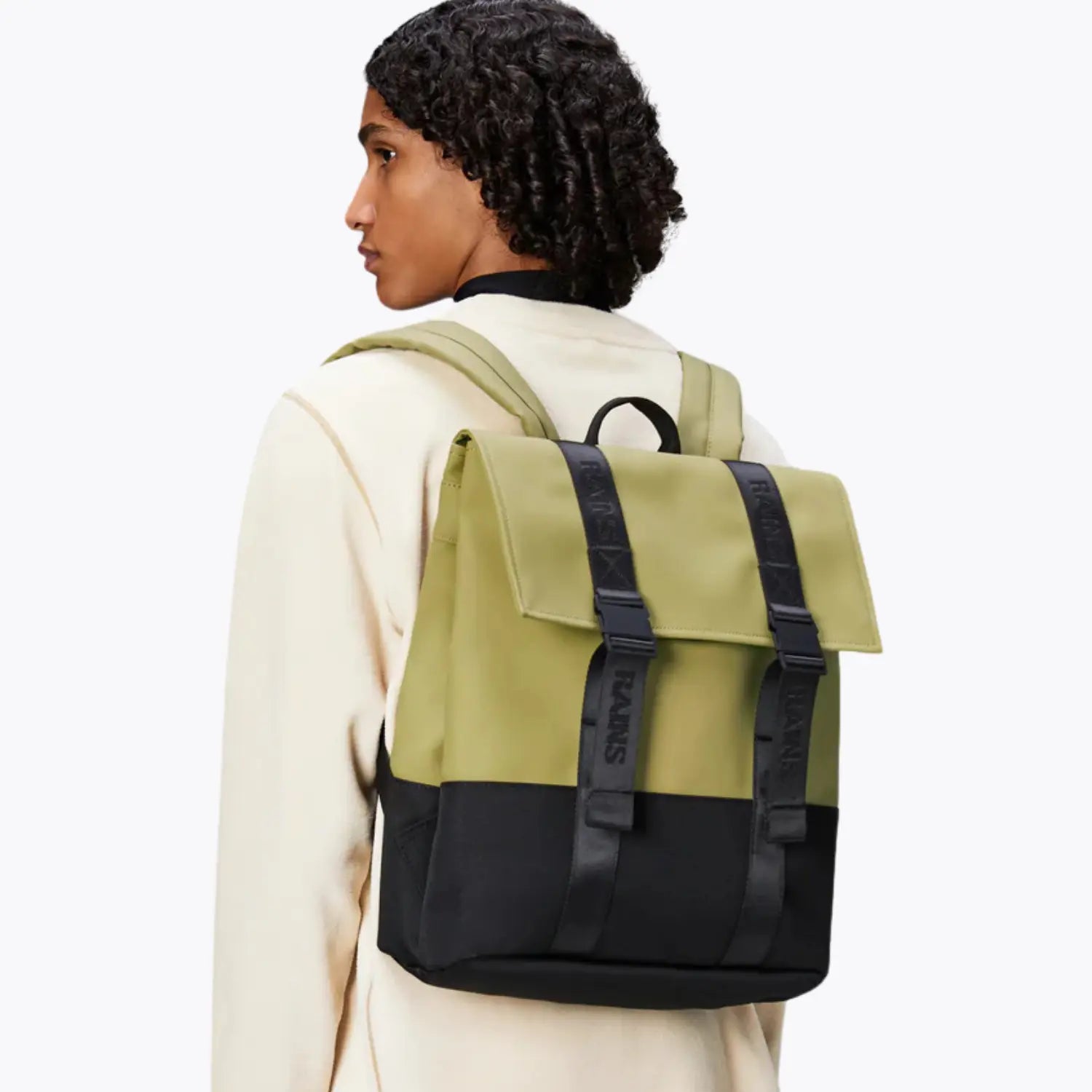 TRAIL MSN BAG - KHAKI RAINS -  Klubb