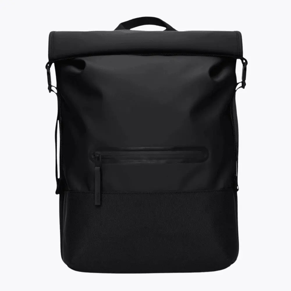 TRAIL ROLLTOP BACKPACK BLACK RAINS -  Klubb