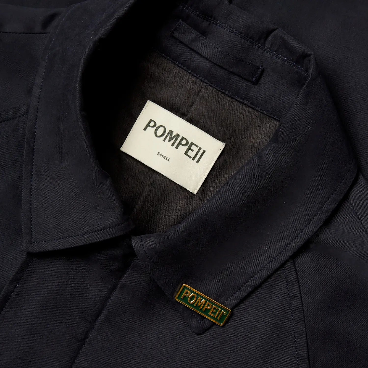 TRENCH-COAT MAC - NAVY POMPEII BRAND -  Klubb