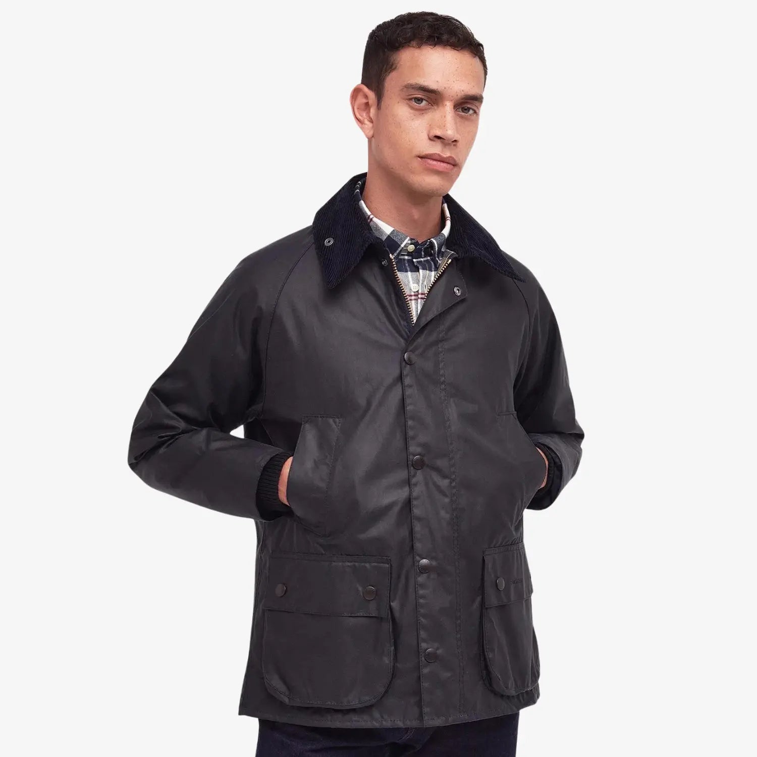 VESTE BEDALE - NAVY BARBOUR -  Klubb