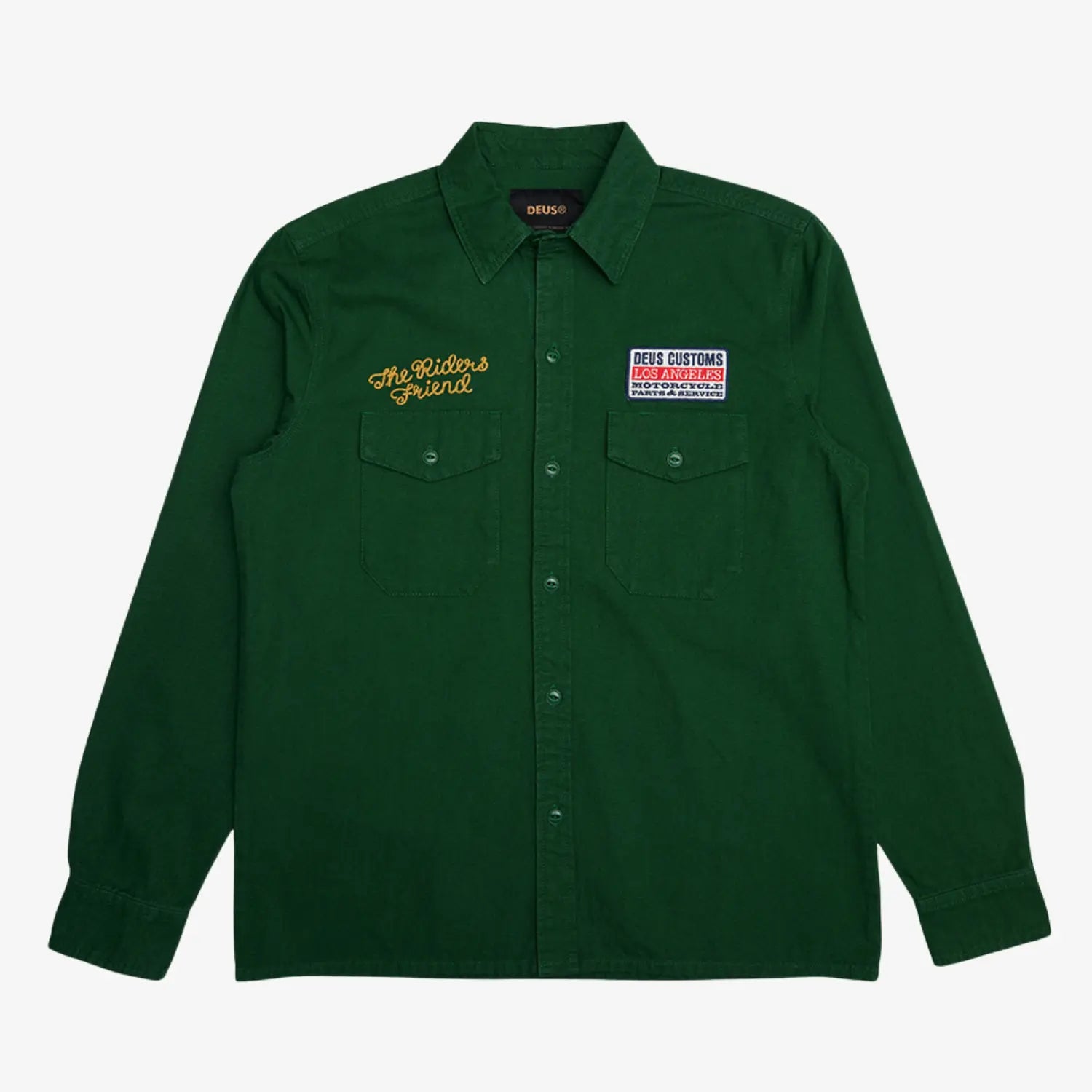 VESTE CHEMISE BUCKLE UP - VERT DEUS EX MACHINA -  Klubb