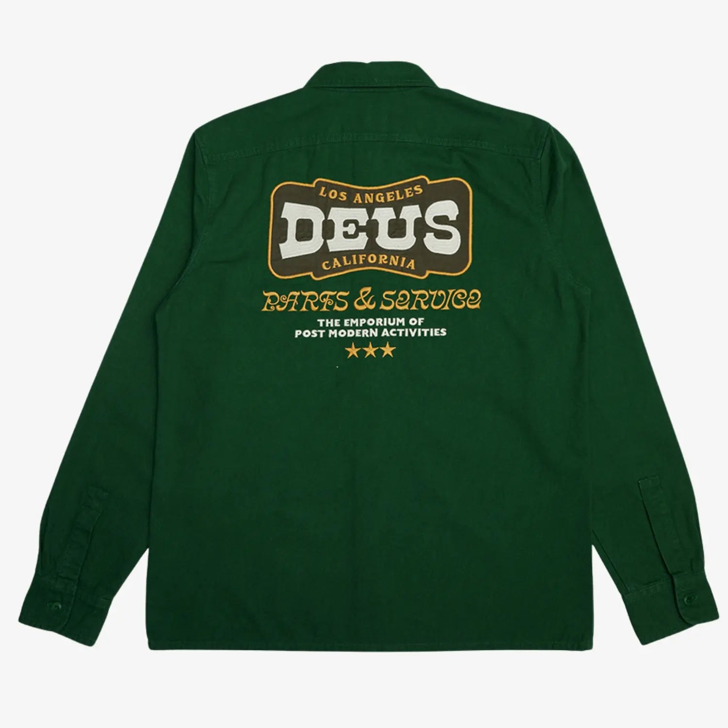 VESTE CHEMISE BUCKLE UP - VERT DEUS EX MACHINA -  Klubb