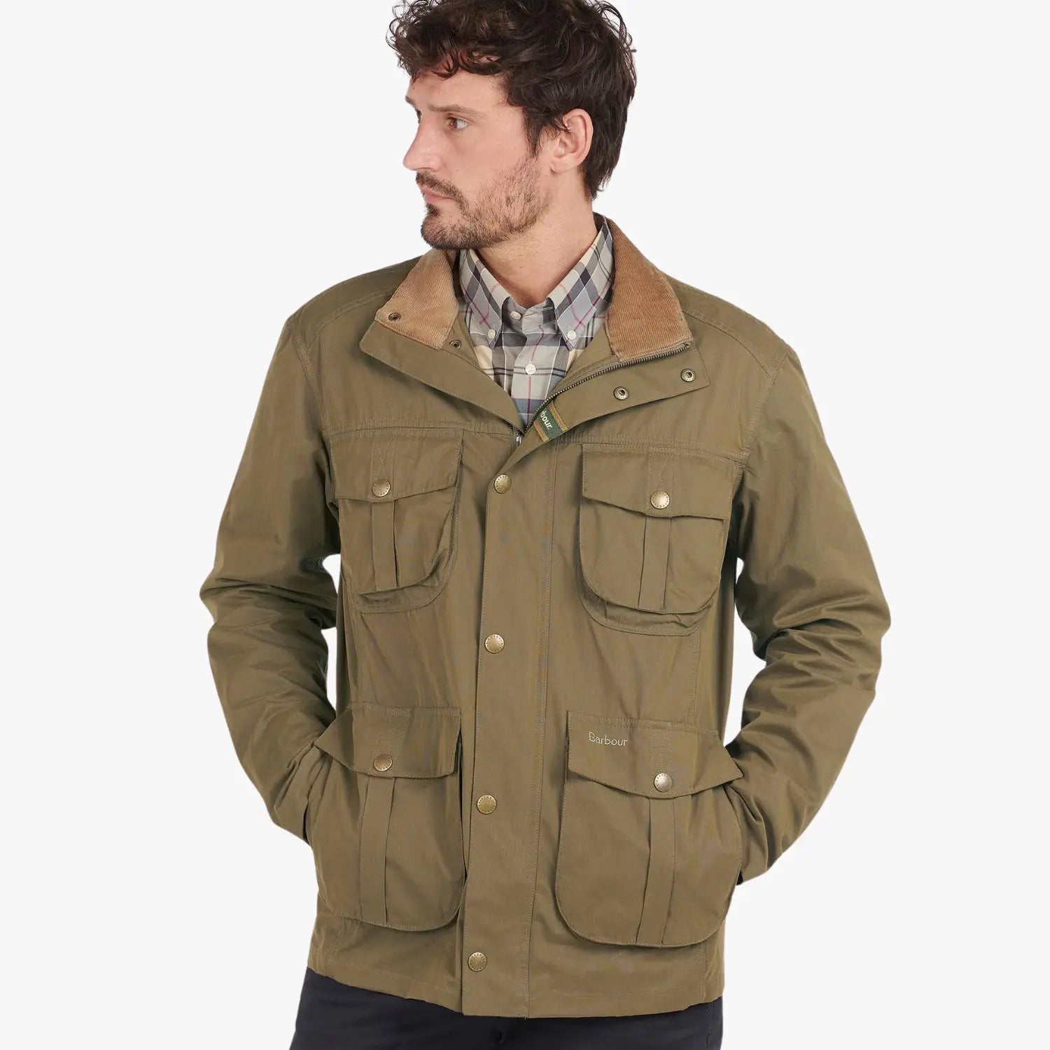 VESTE SANDERLING CASUAL SABLE BARBOUR -  Klubb