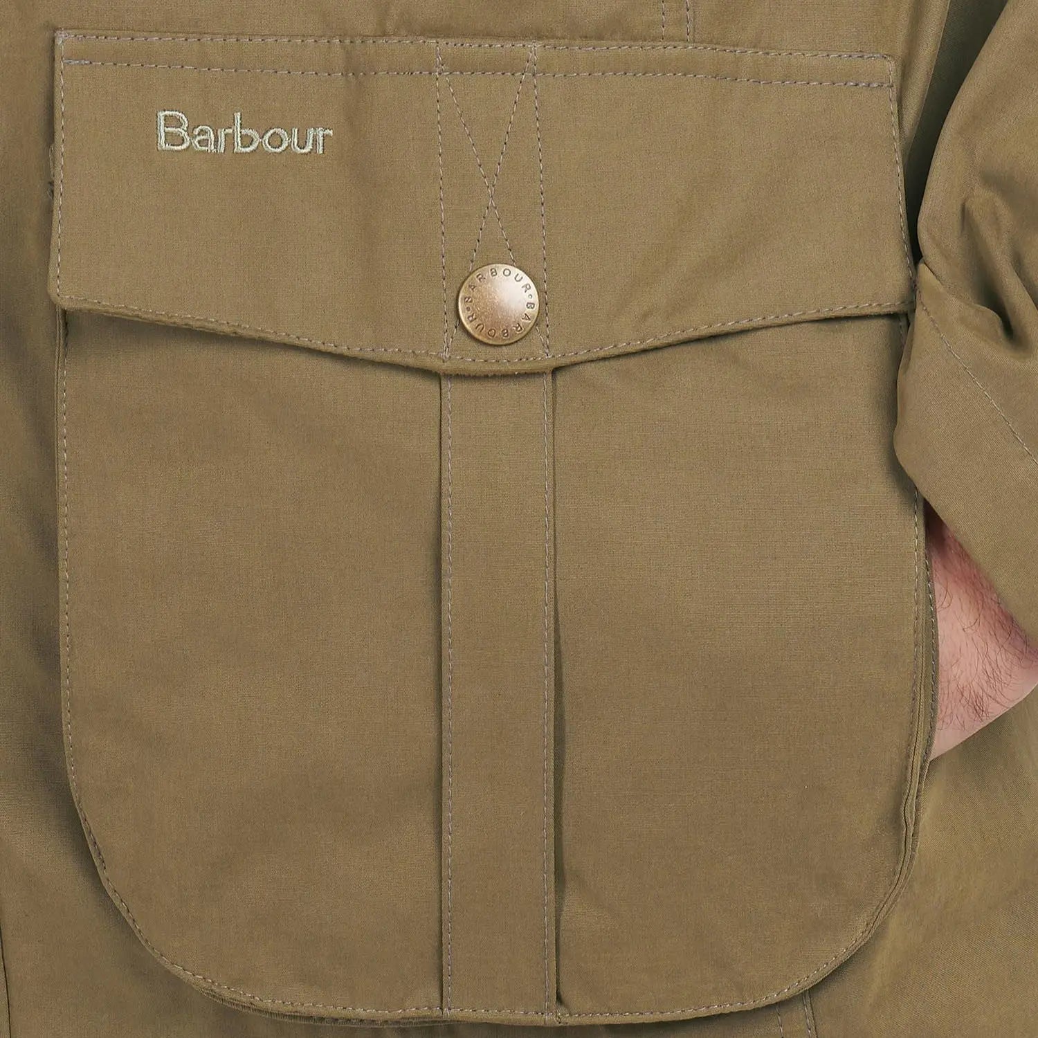 VESTE SANDERLING CASUAL SABLE BARBOUR -  Klubb