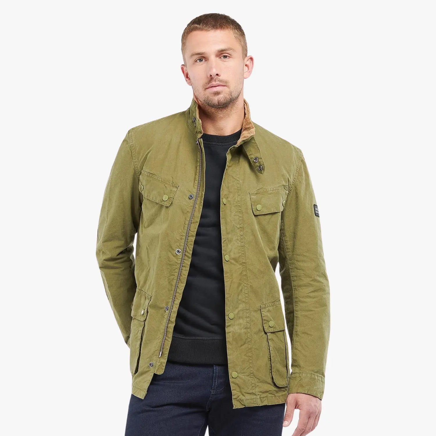 VESTE WASH DUKE DUSKY GREEN BARBOUR -  Klubb