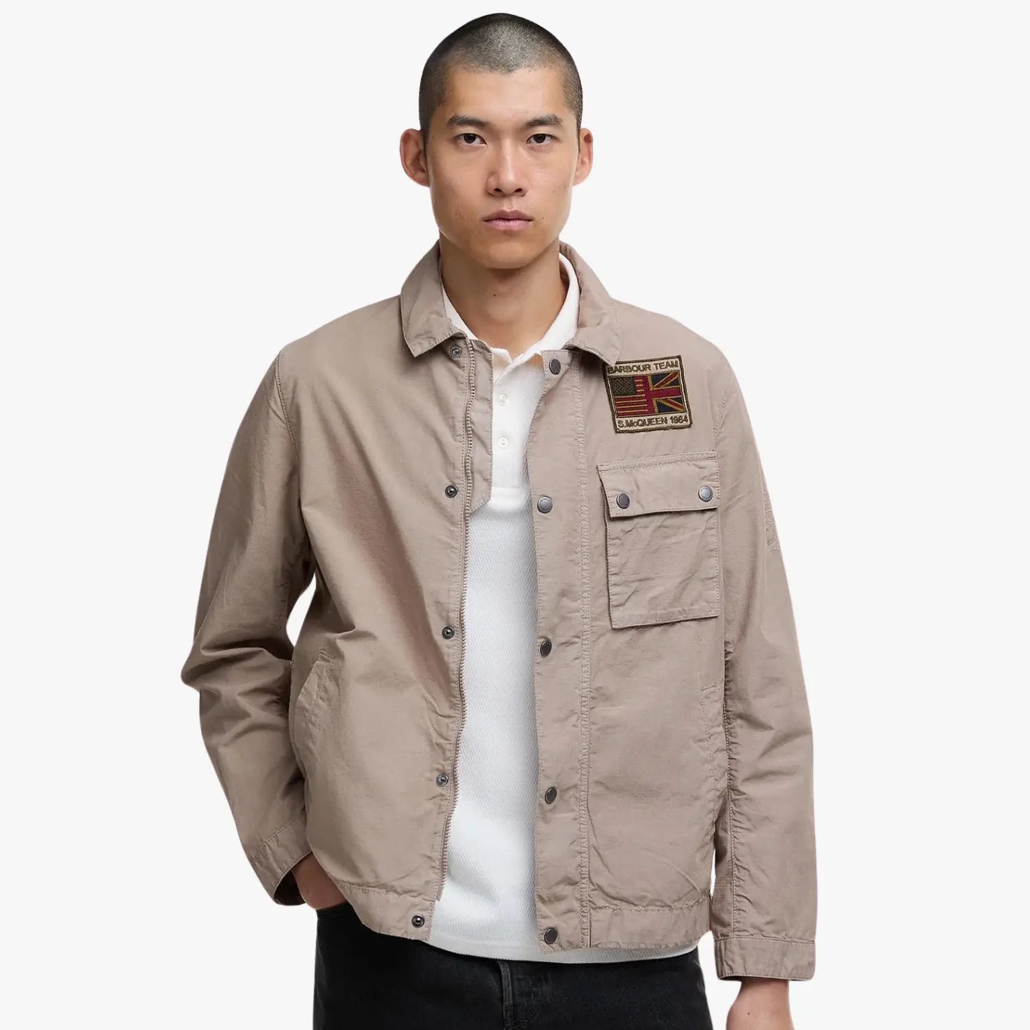 VESTE WORKERS CASUAL BEIGE BARBOUR INTERNATIONAL -  Klubb