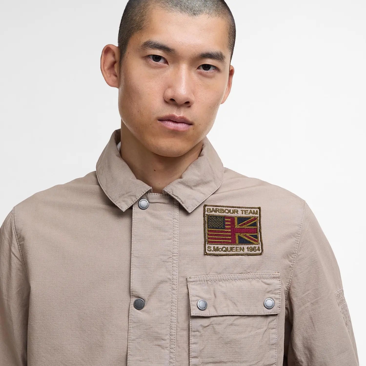 VESTE WORKERS CASUAL BEIGE BARBOUR INTERNATIONAL -  Klubb