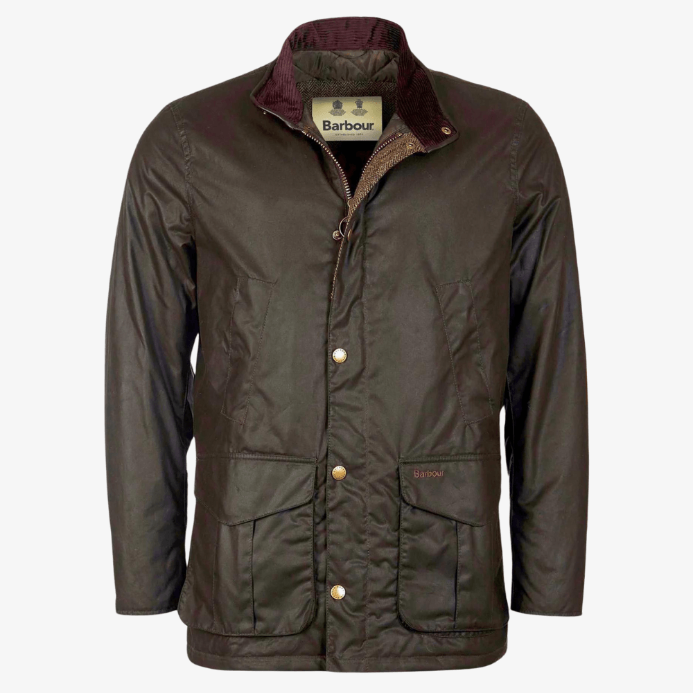 VESTE HEREFORD OLIVE BARBOUR -  Klubb