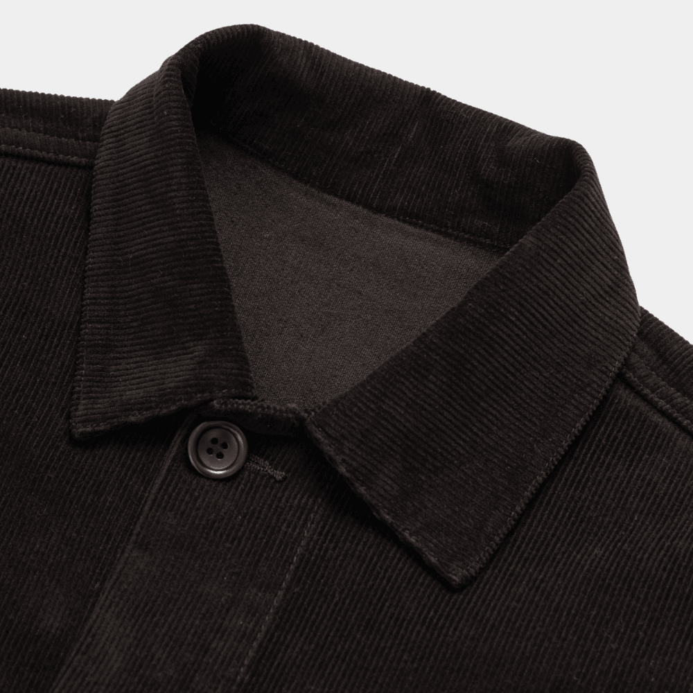 VESTE DE TRAVAIL CORDUROY - NOIR SERVICE WORKS -  Klubb