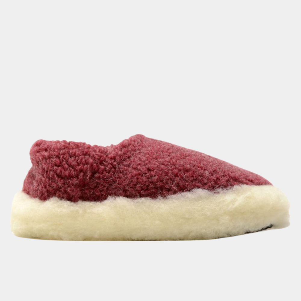 CHAUSSONS SHERPA - ROUGE FONCÉ COLDBREAKER -  Klubb