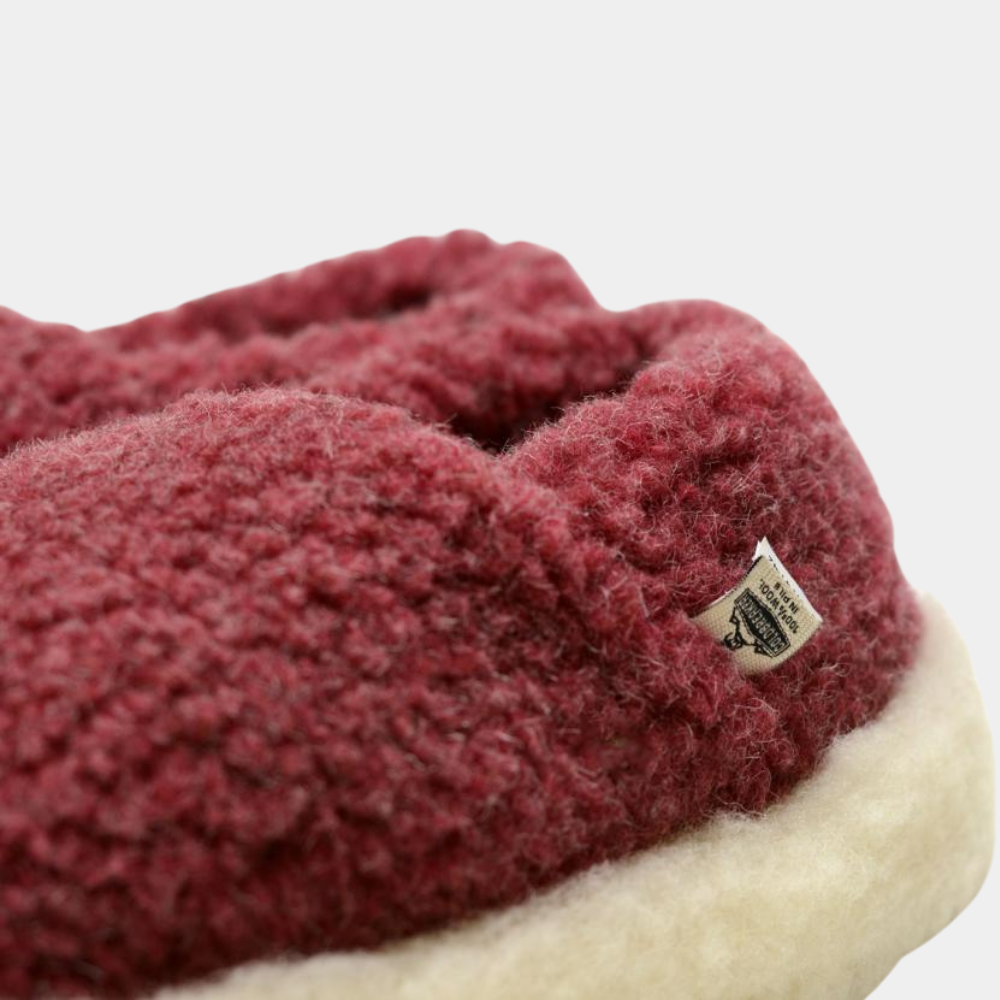 CHAUSSONS SHERPA - ROUGE FONCÉ COLDBREAKER -  Klubb