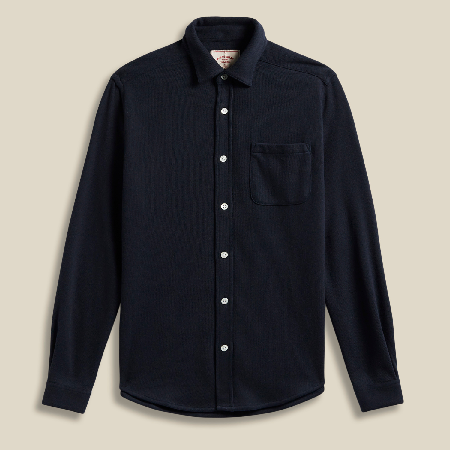 CHEMISE LAGO - NAVY PORTUGUESE FLANNEL -  Klubb