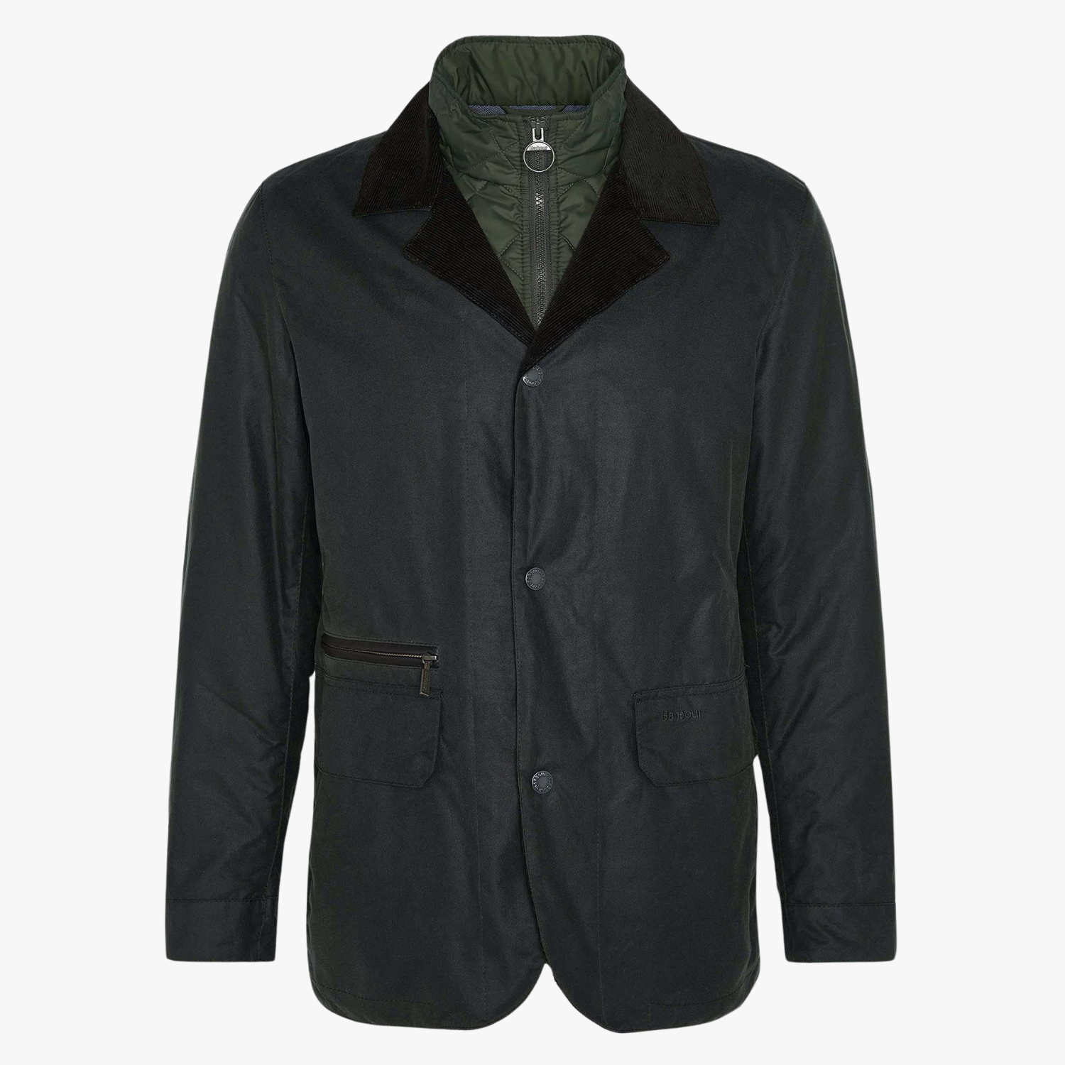 VESTE WAX CRASTER - SAGE BARBOUR -  Klubb