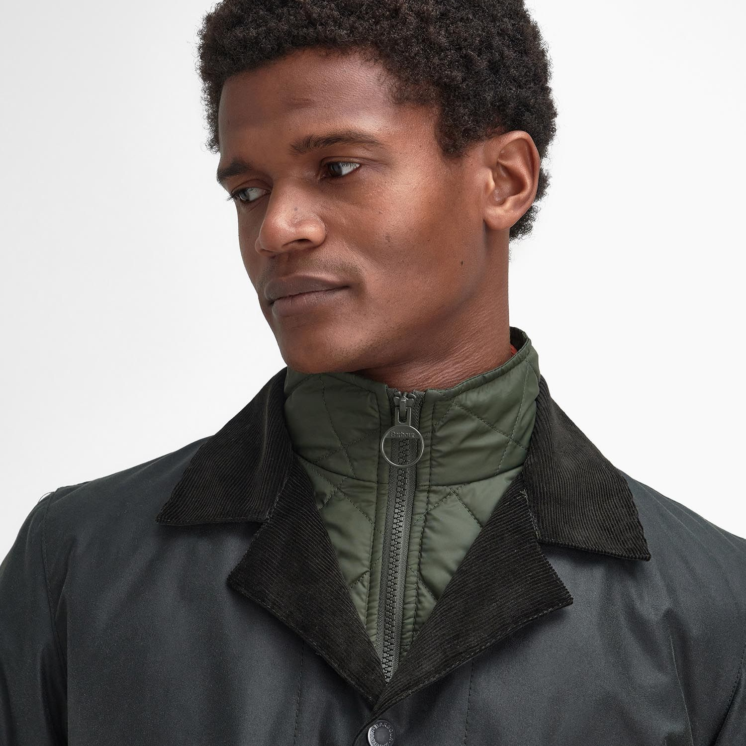 VESTE WAX CRASTER - SAGE BARBOUR -  Klubb