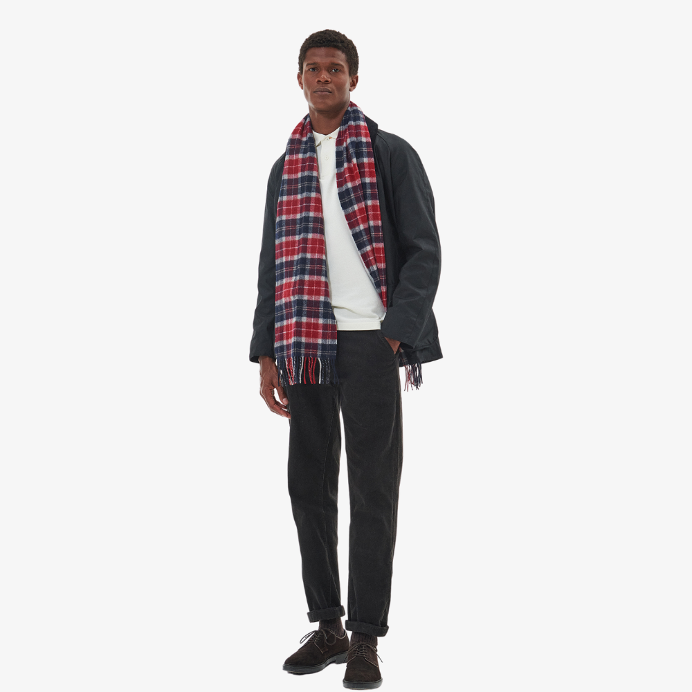 ÉCHARPE TARTAN CRANBERRY BARBOUR -  Klubb