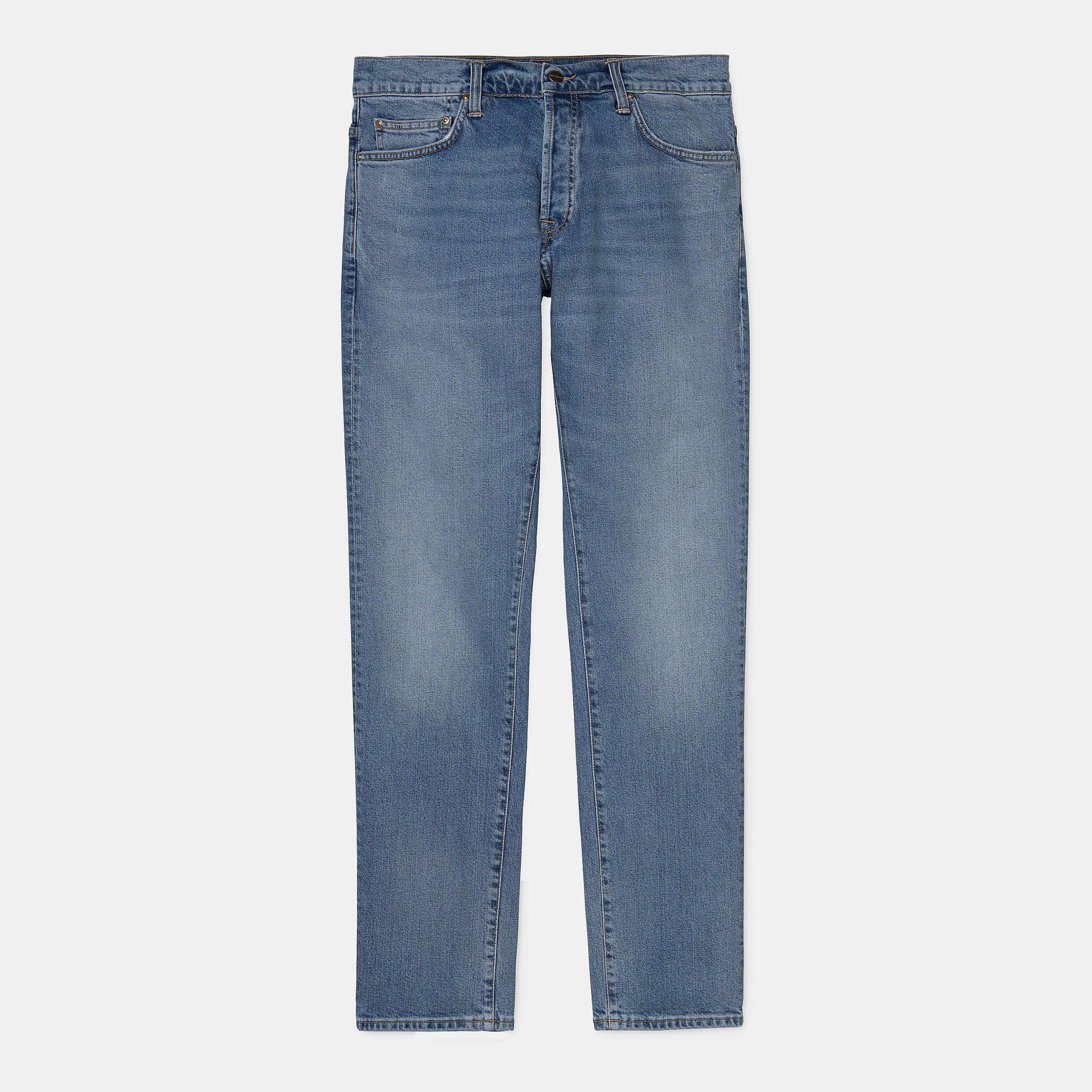 KLONDIKE PANT - BLUE WORN BLEACHED