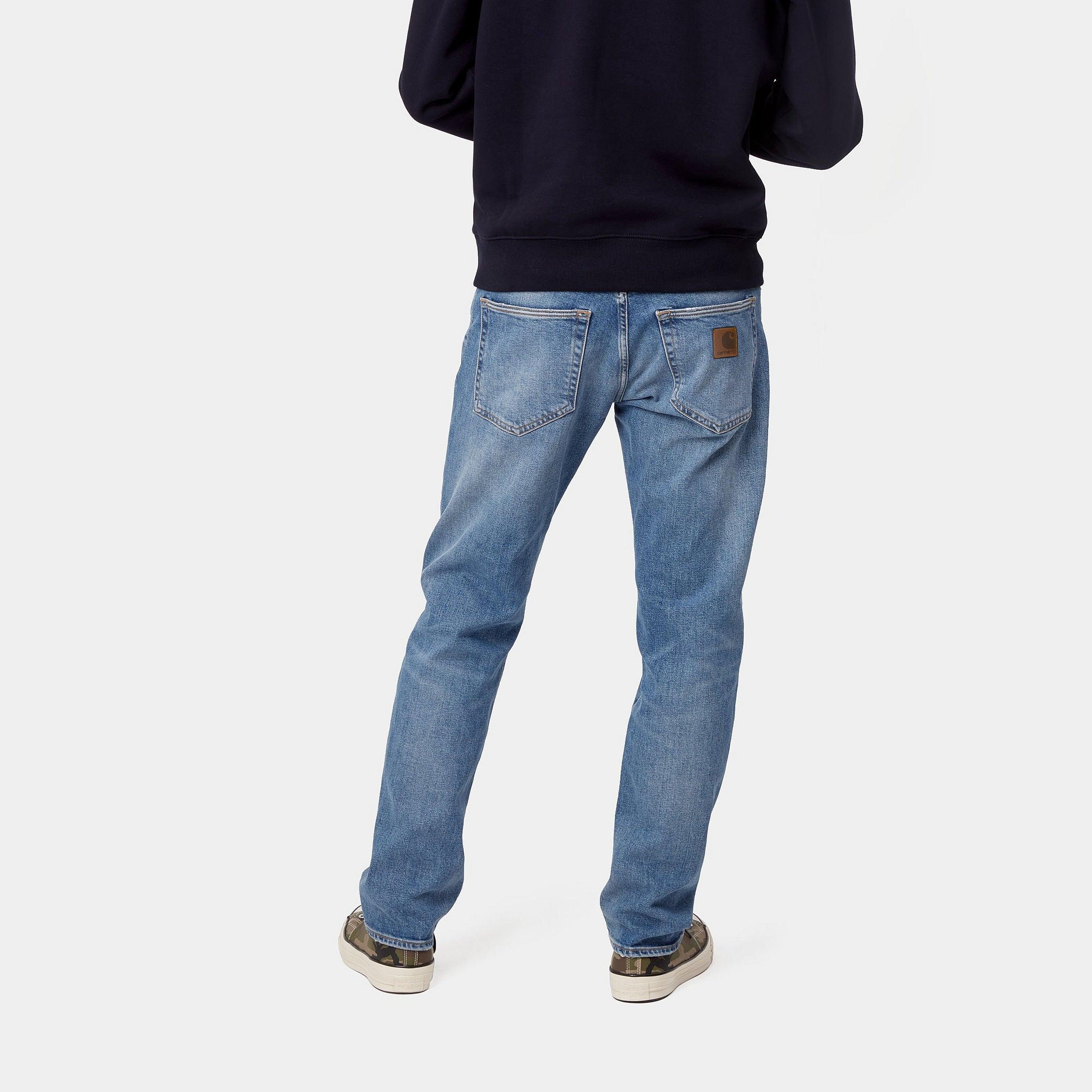 KLONDIKE PANT - BLUE WORN BLEACHED