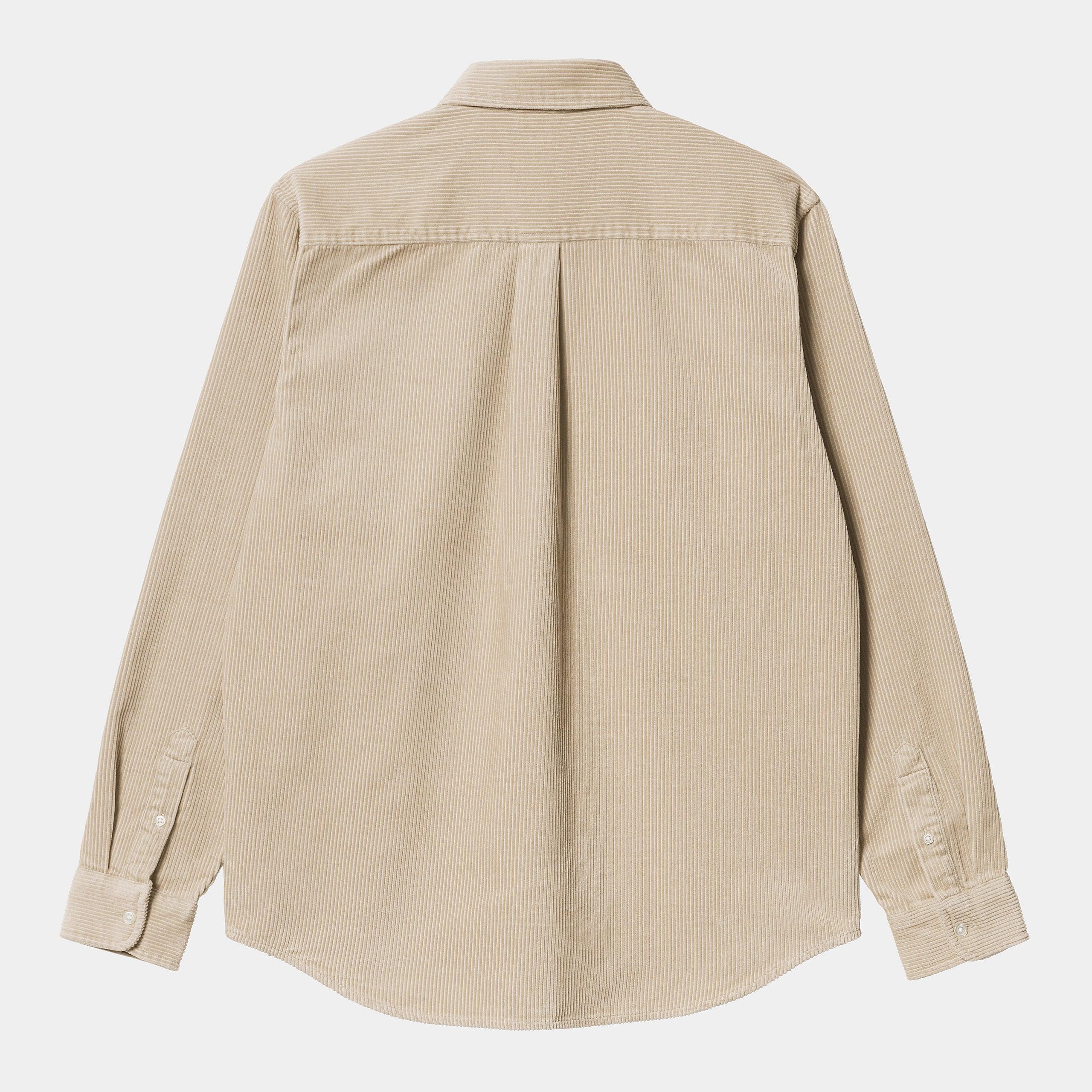 CHEMISE MADISON VELOURS - BEIGE CARHARTT WIP -  Klubb