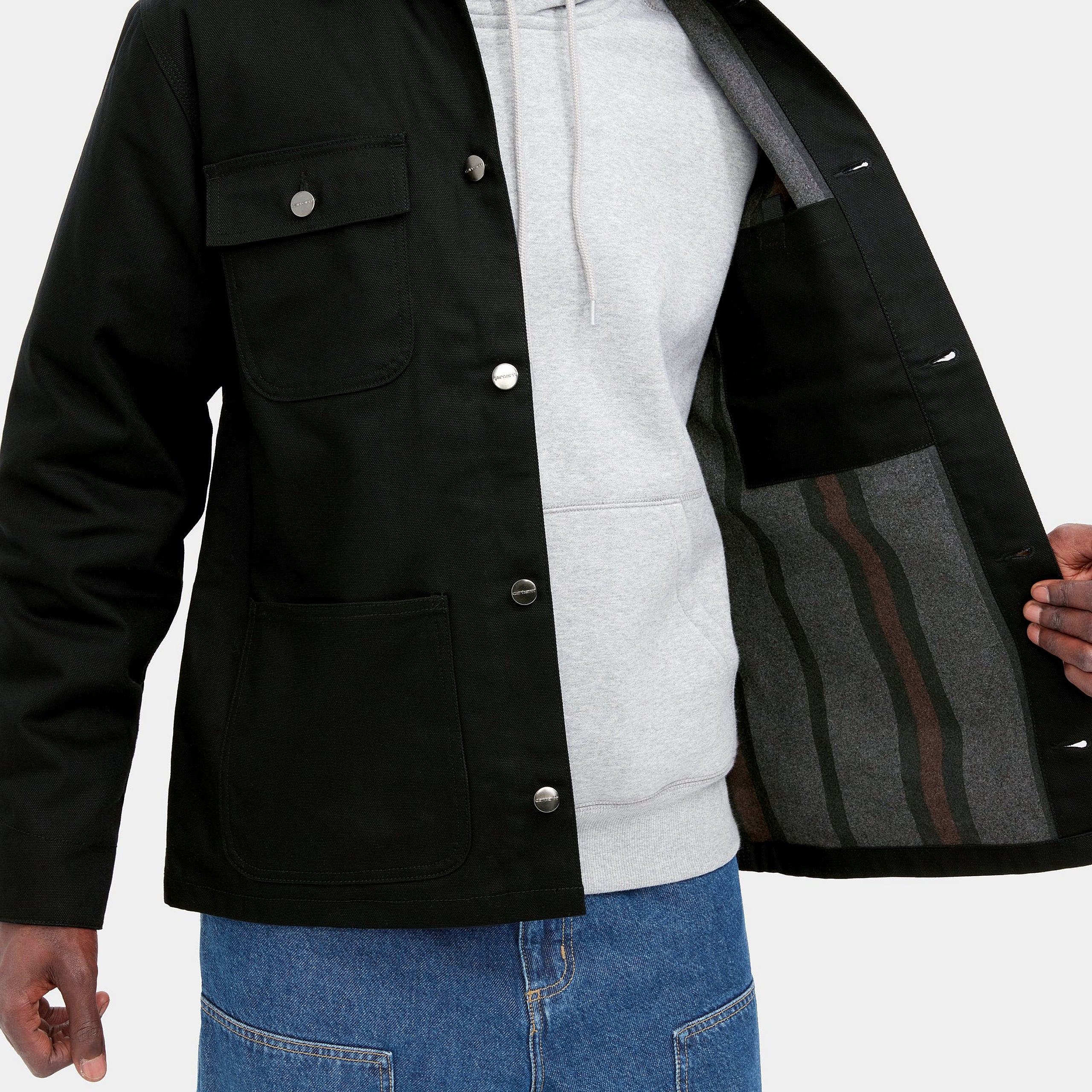 VESTE MICHIGAN - NOIR CARHARTT WIP -  Klubb