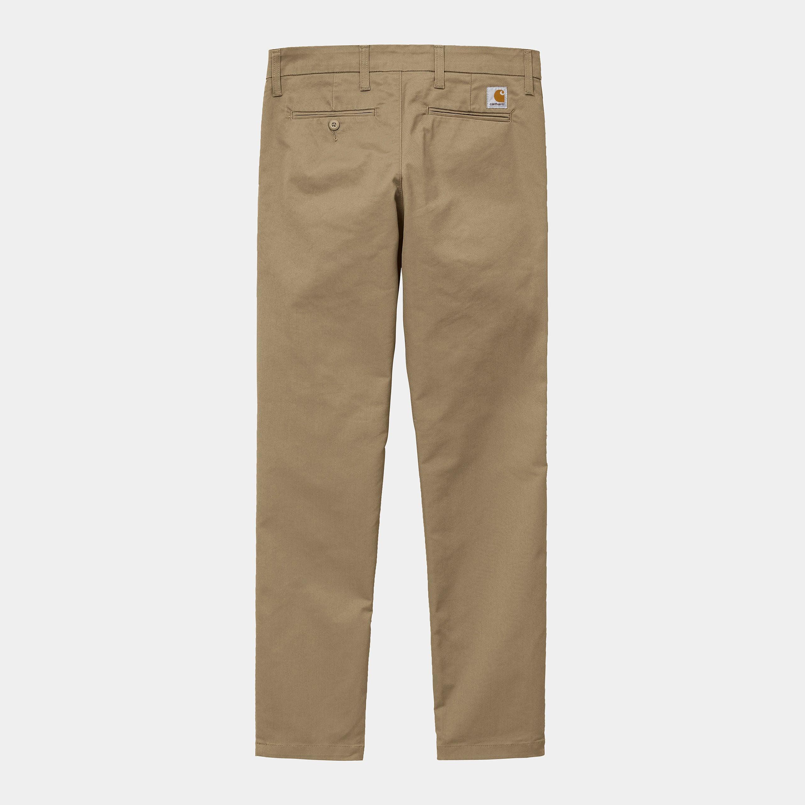 PANTALON SID PANT - LEATHER RINSED - CARHARTT WIP CHEZ Klubb LE MANS