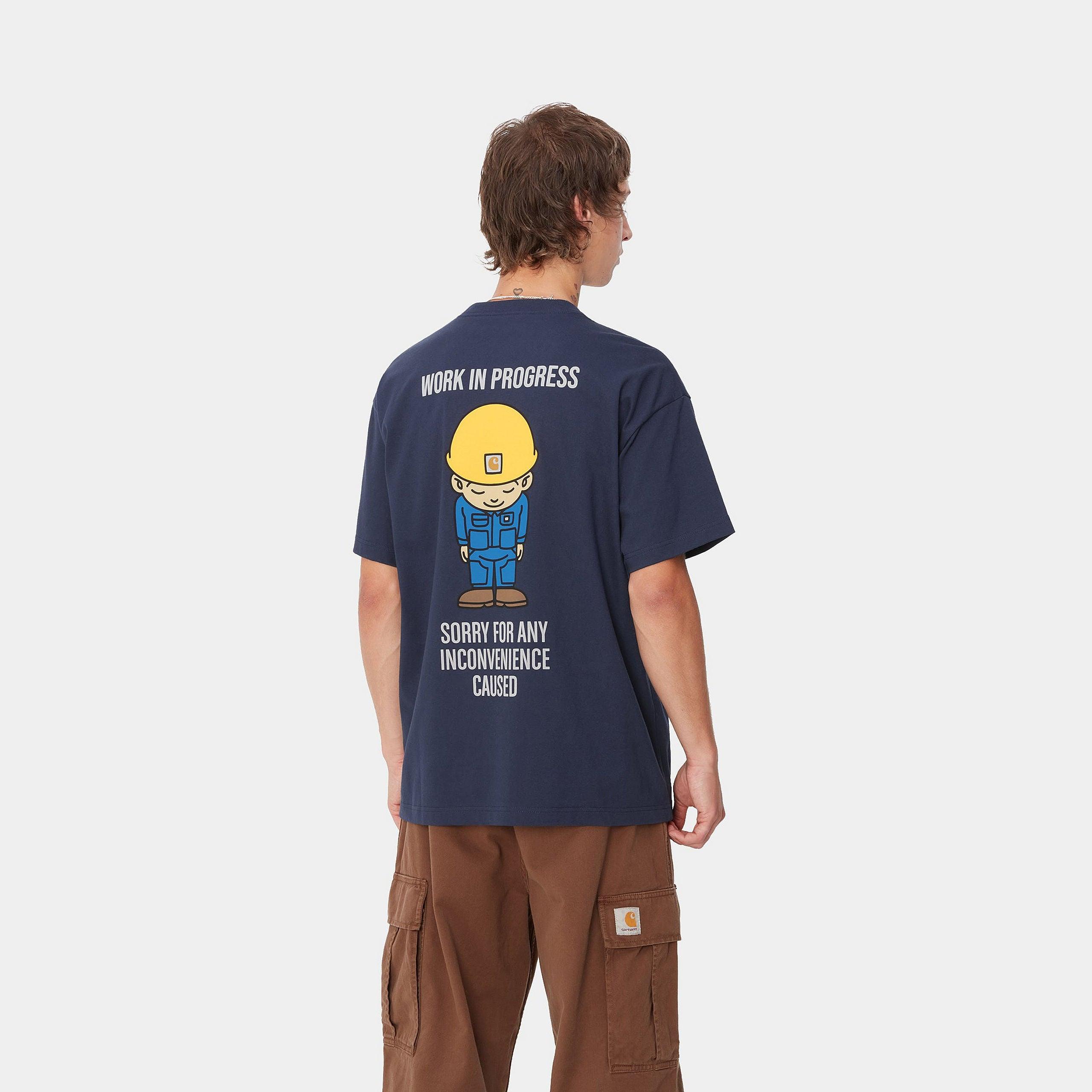 T-SHIRT SUMIMASEN - BLEU CARHARTT WIP -  Klubb