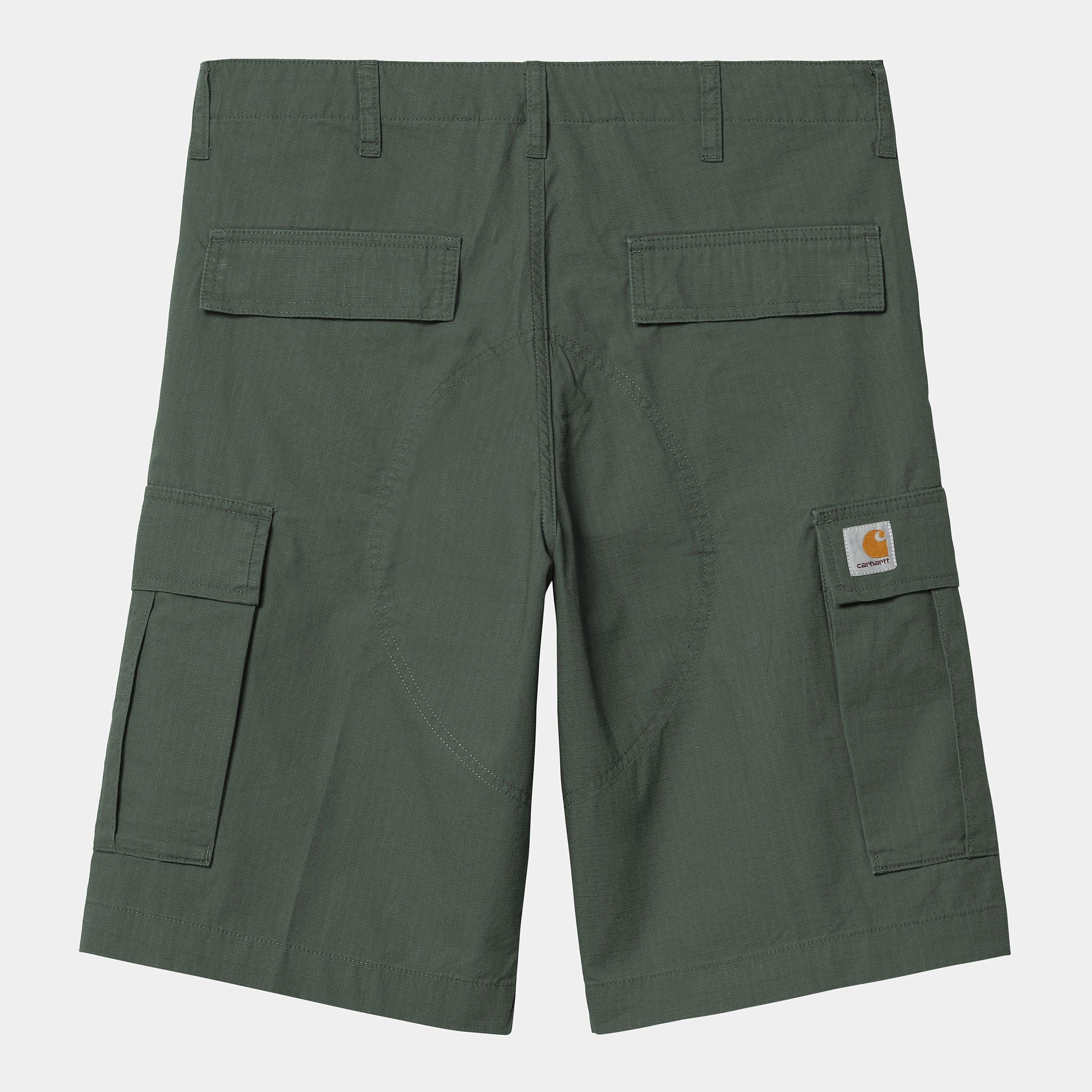 SHORT SHORT CARGO REGULAR - DUCK GREEN RINSED - CARHARTT WIP CHEZ Klubb LE MANS