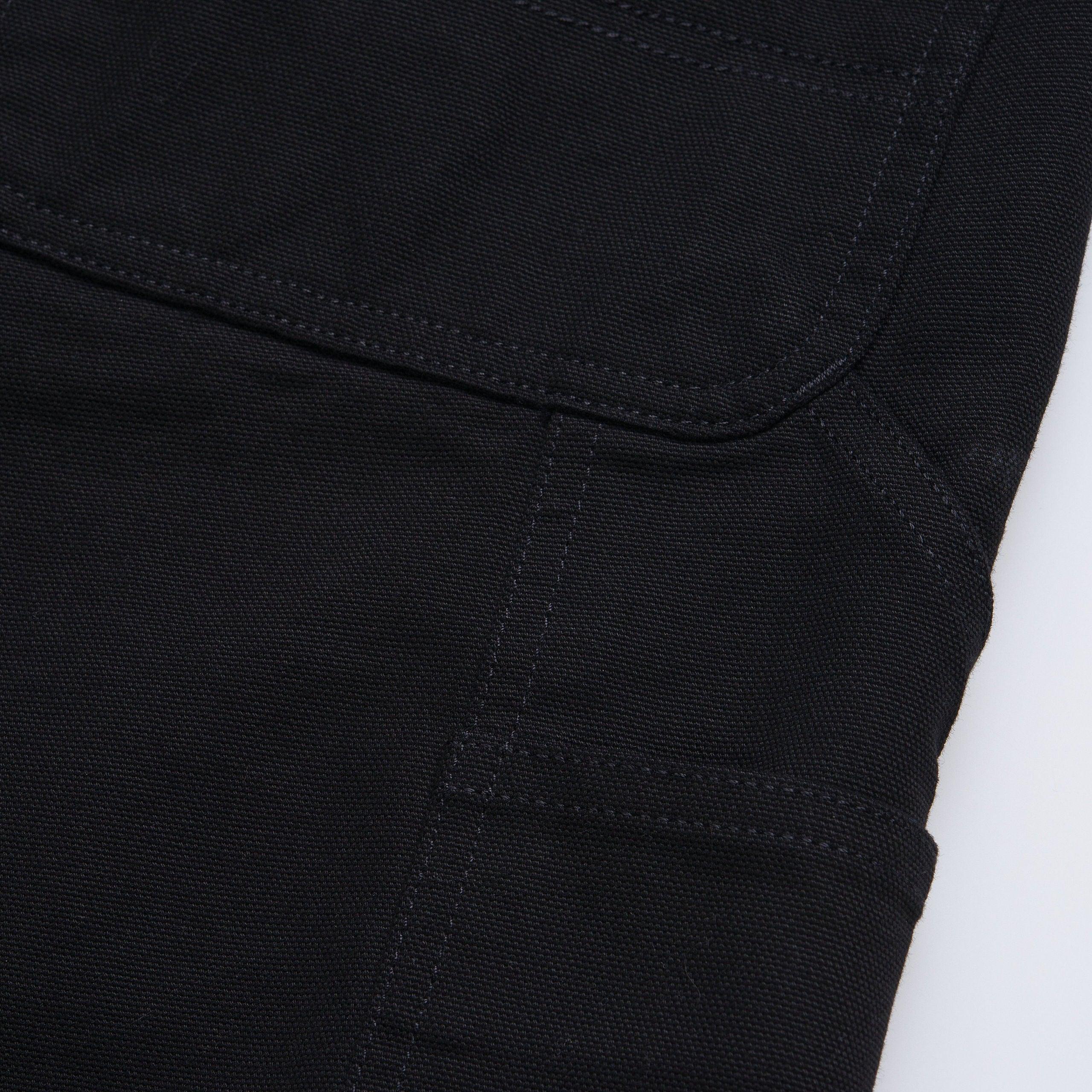 SHORT SHORT SINGLE KNEE - BLACK RINSED - CARHARTT WIP CHEZ Klubb LE MANS