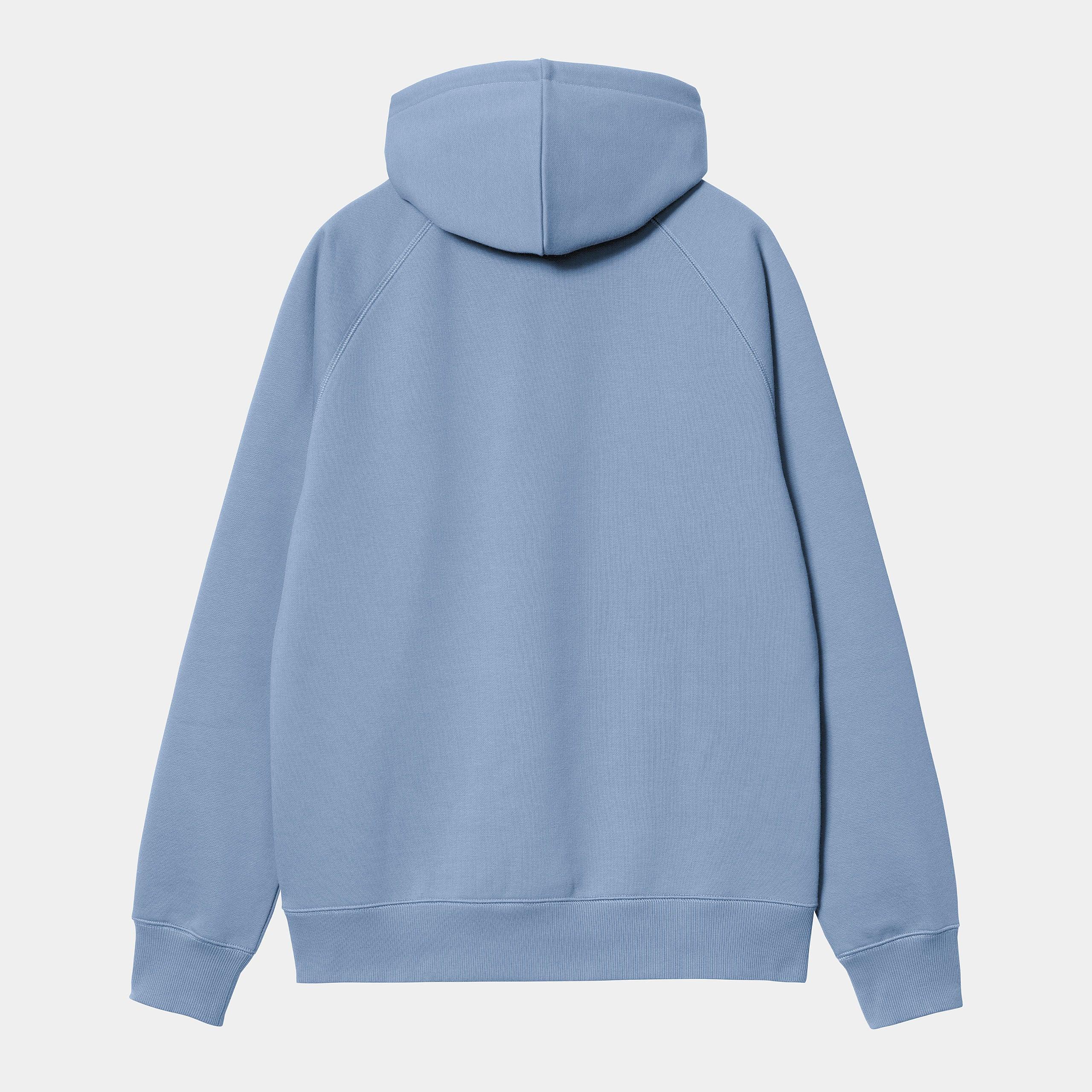 SWEAT CAPUCHE HOODIE CHASE - CHARM BLUE - CARHARTT WIP CHEZ Klubb LE MANS