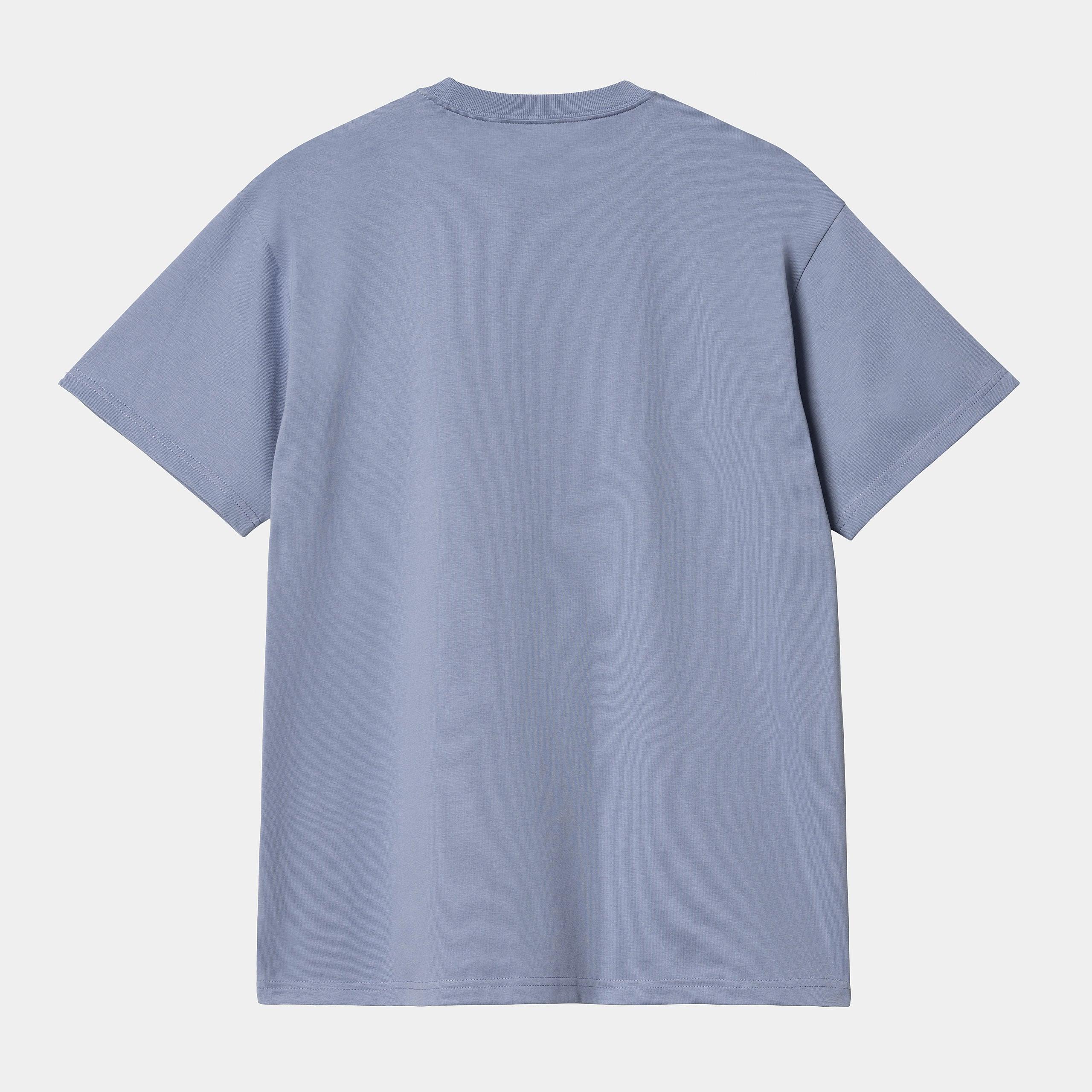 T-SHIRT T-SHIRT CHASE - CHARM BLUE - CARHARTT WIP CHEZ Klubb LE MANS