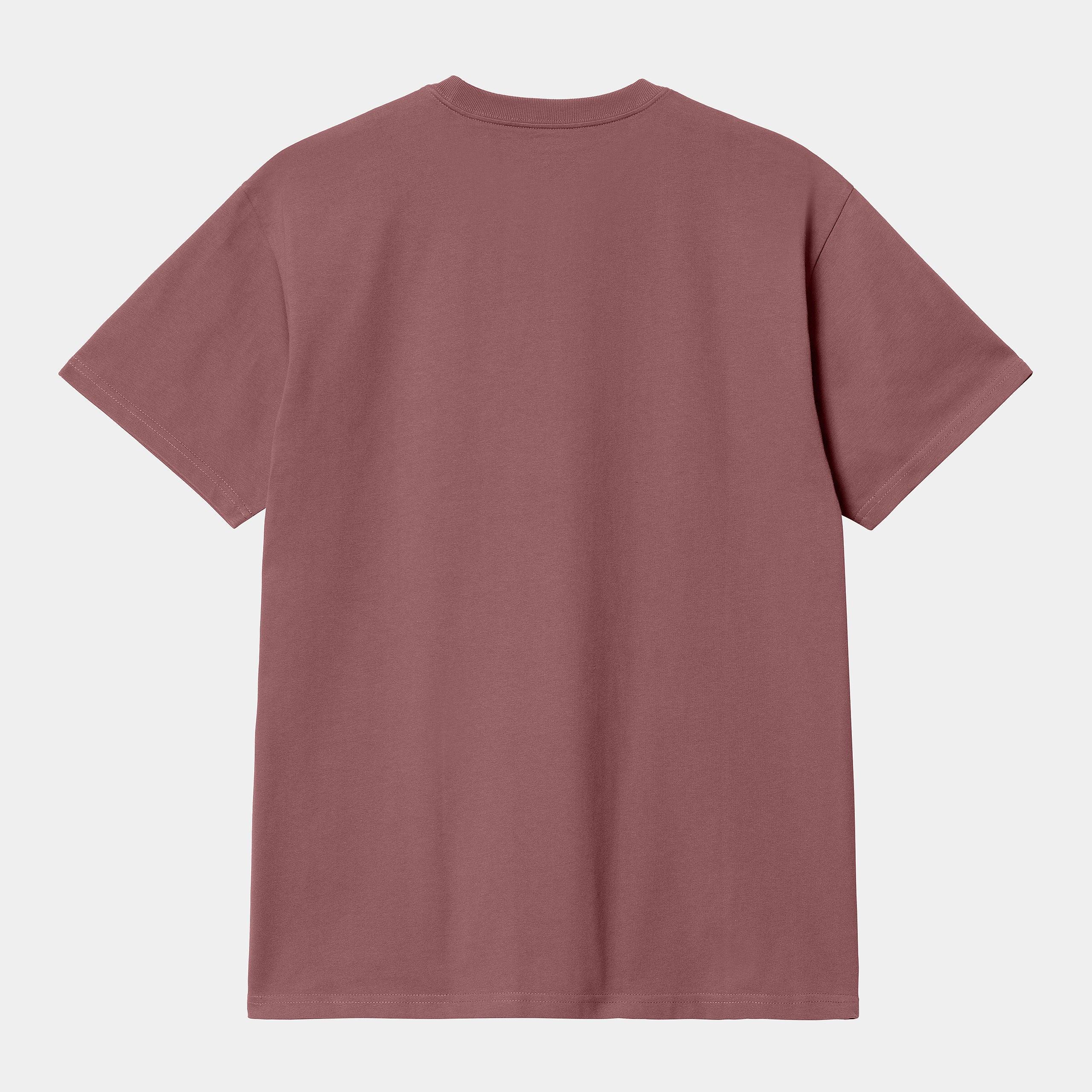 T-SHIRT T-SHIRT CHASE - DUSTY FUCHIA - CARHARTT WIP CHEZ Klubb LE MANS