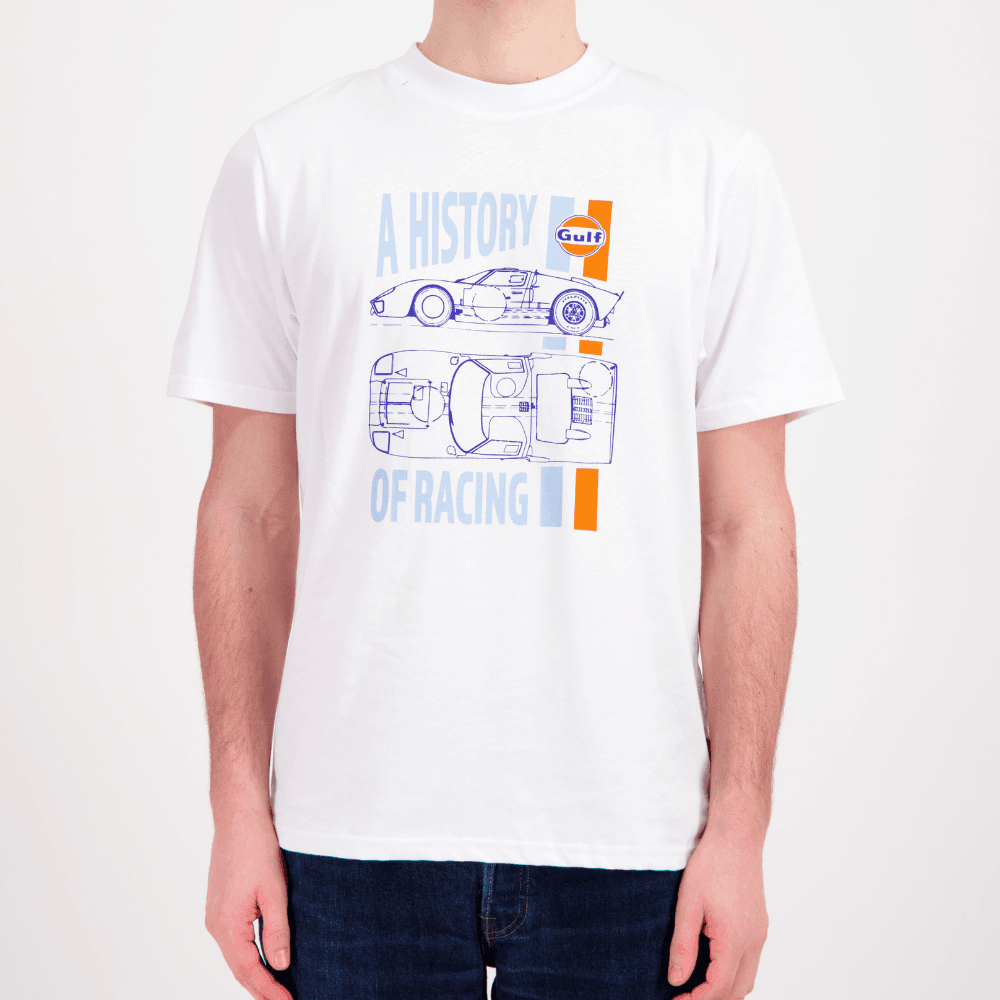 T-SHIRT T-SHIRT RACING HISTORY - GULF CHEZ Klubb LE MANS