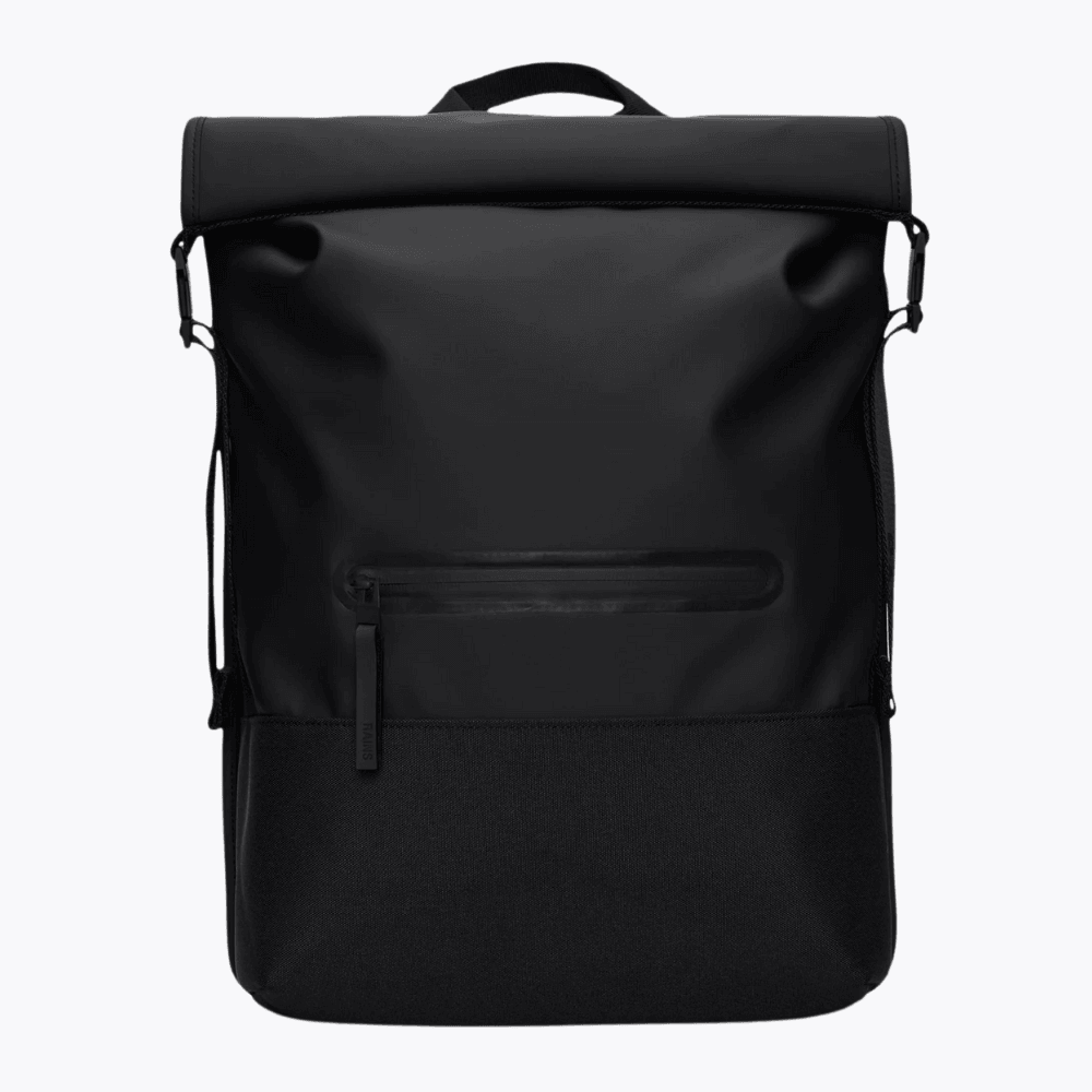 TRAIL ROLLTOP BACKPACK BLACK