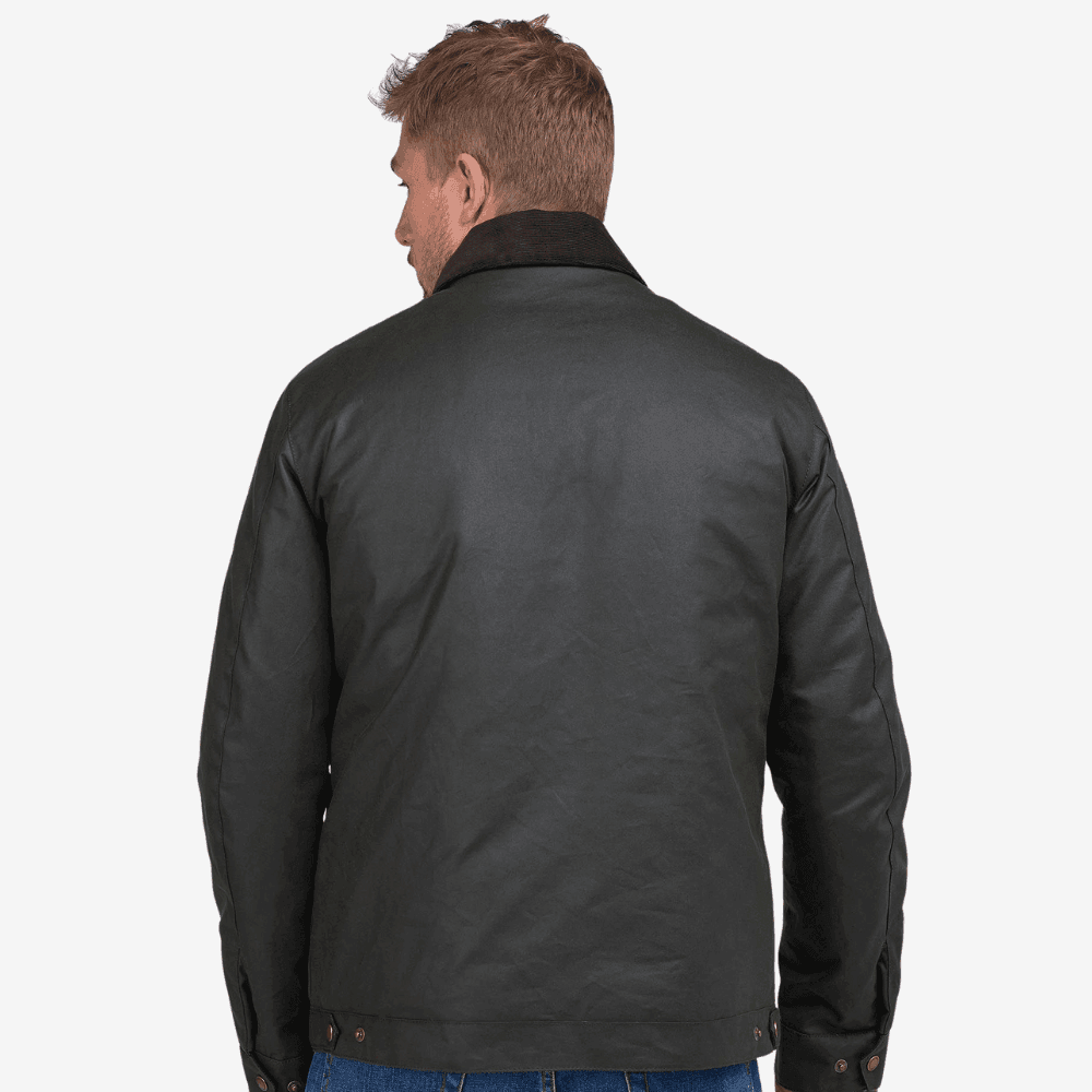 VESTE VESTE WORKERS WAX STEVE MCQUEEN - BARBOUR INTERNATIONAL CHEZ Klubb LE MANS