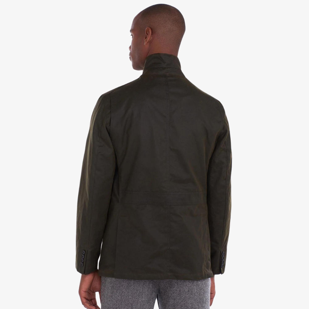 VESTE LUTZ WAX OLIVE