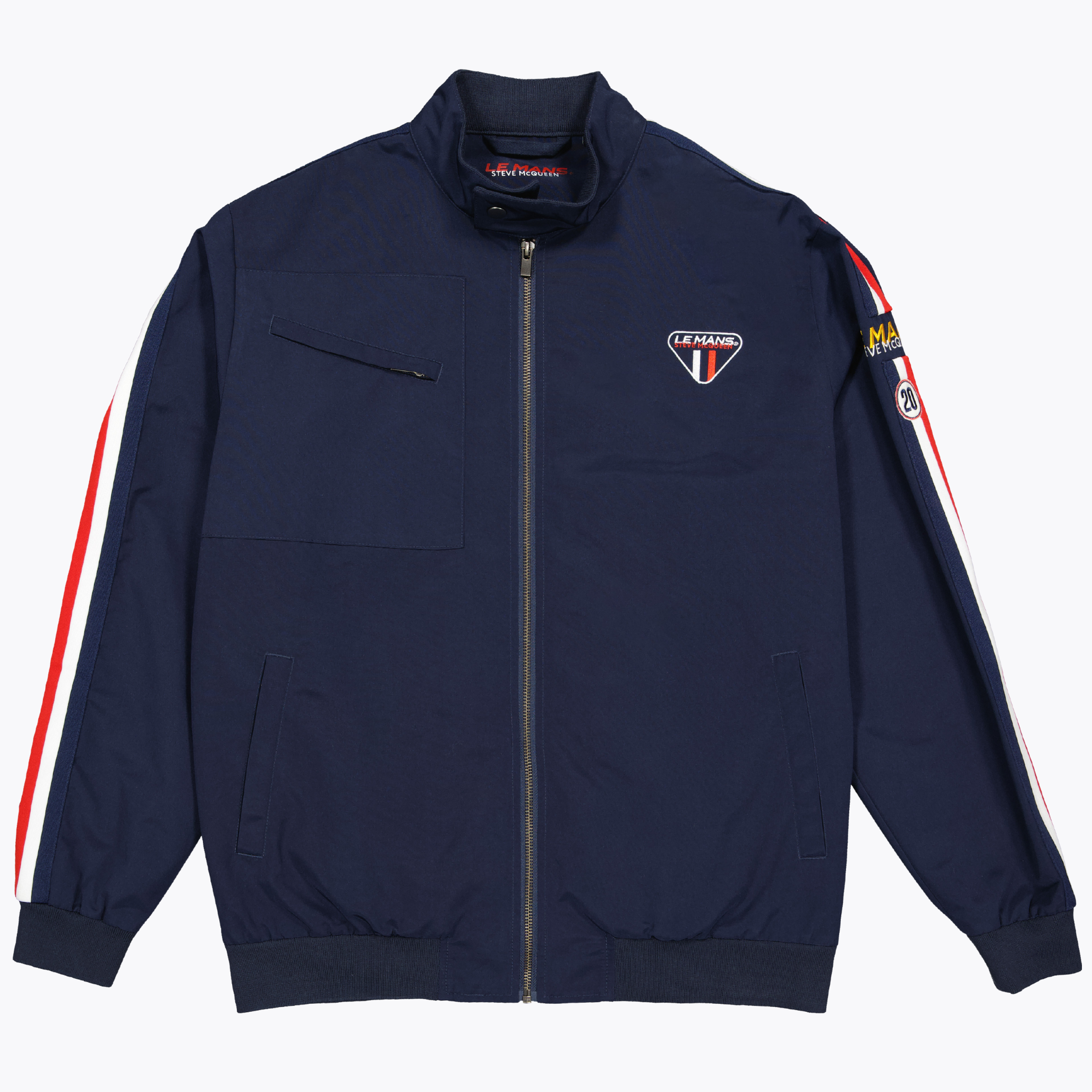 VESTE RACING - NAVY STEVE MCQUEEN LE MANS -  Klubb