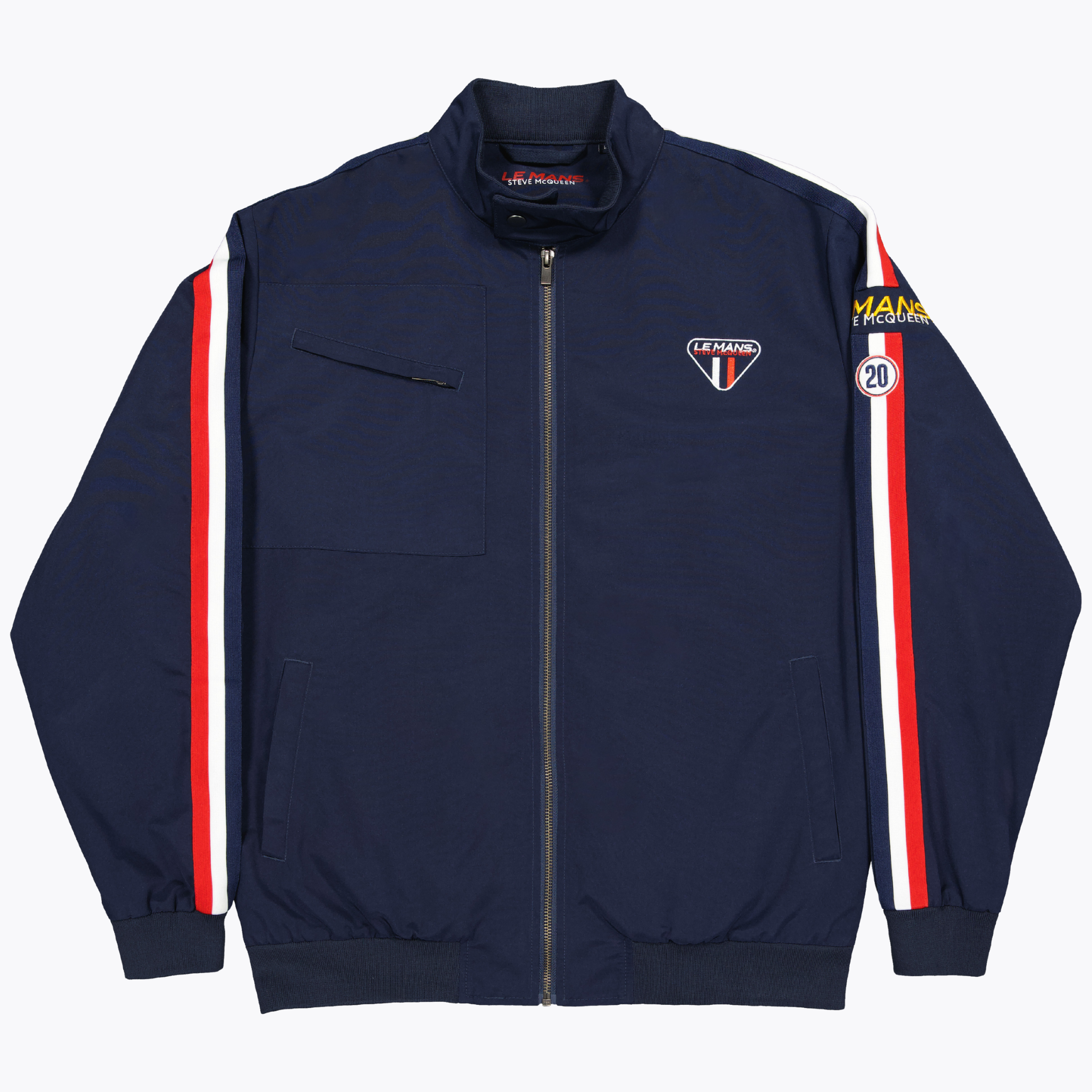 VESTE RACING - NAVY STEVE MCQUEEN LE MANS -  Klubb