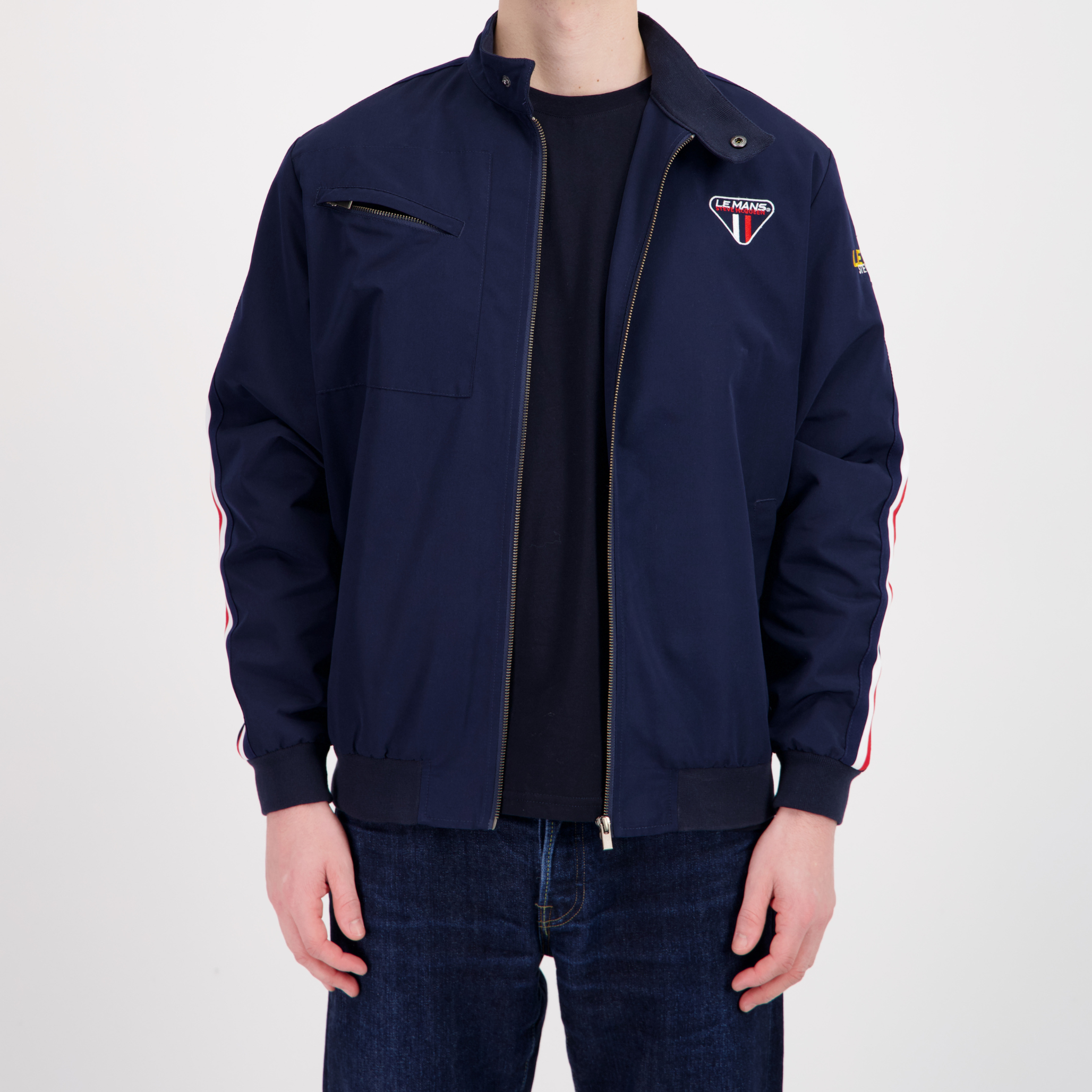 VESTE RACING - NAVY STEVE MCQUEEN LE MANS -  Klubb